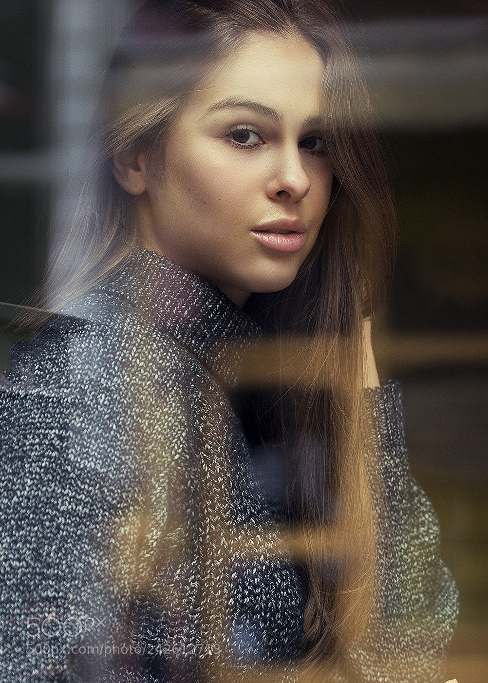 Nikon D800 sample photo. Reflection portrait on a photography