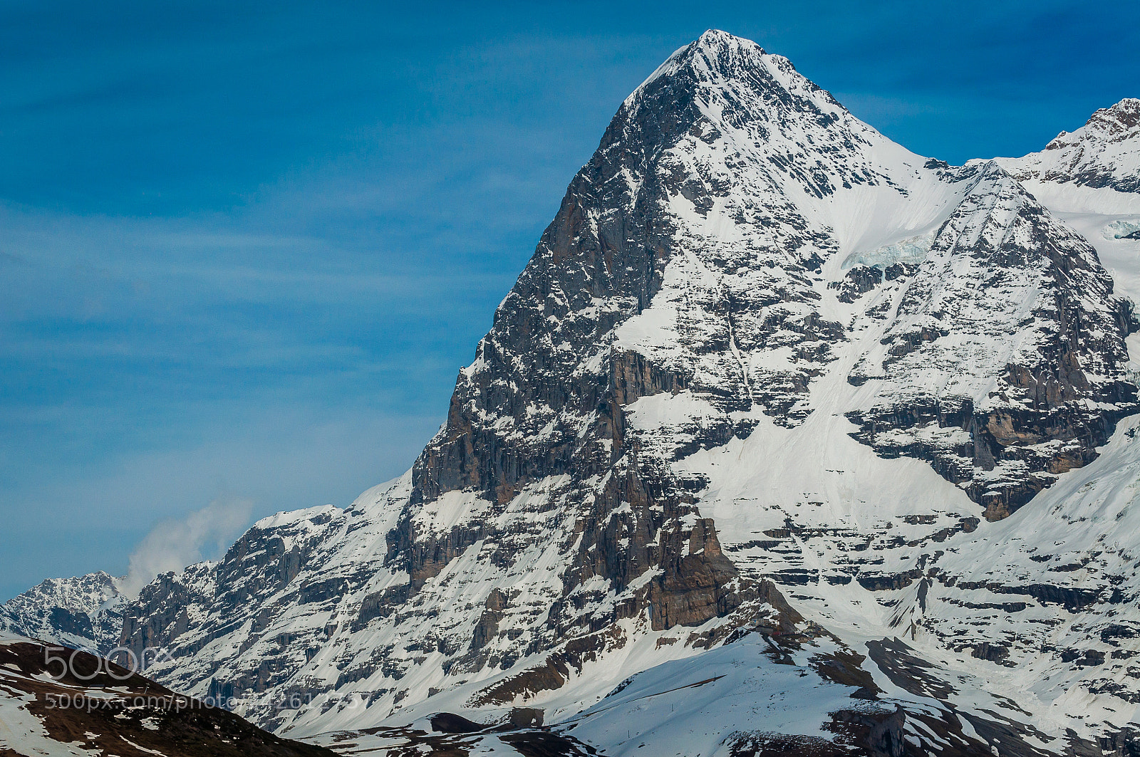 Nikon D90 sample photo. The eiger ogre in photography