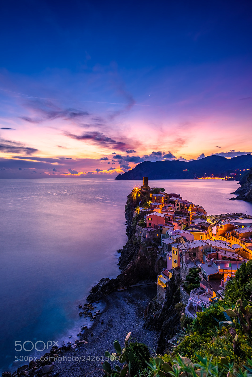 Nikon D810 sample photo. Vernazza photography