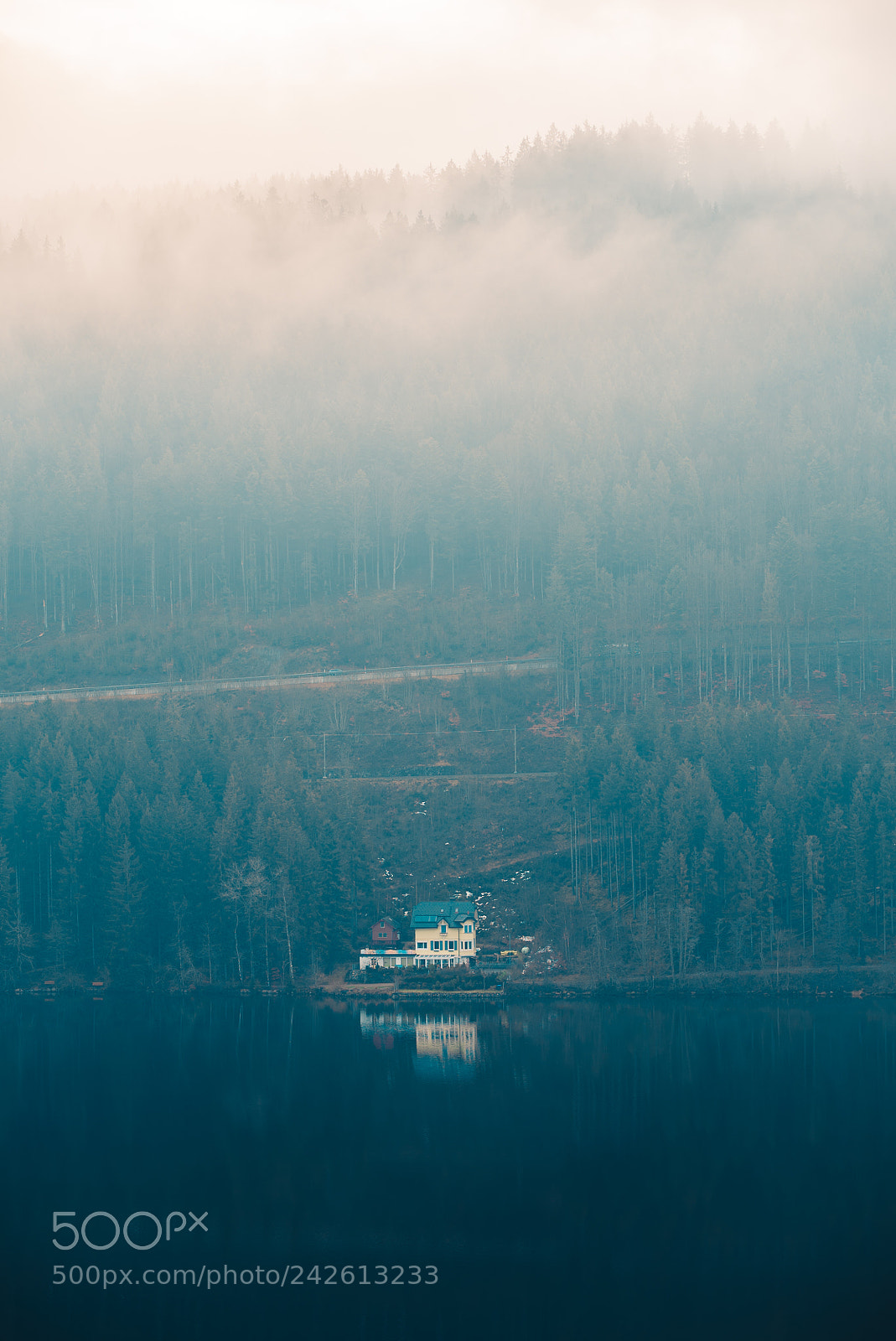 Sony a7S II sample photo. Titisee's moody morning photography
