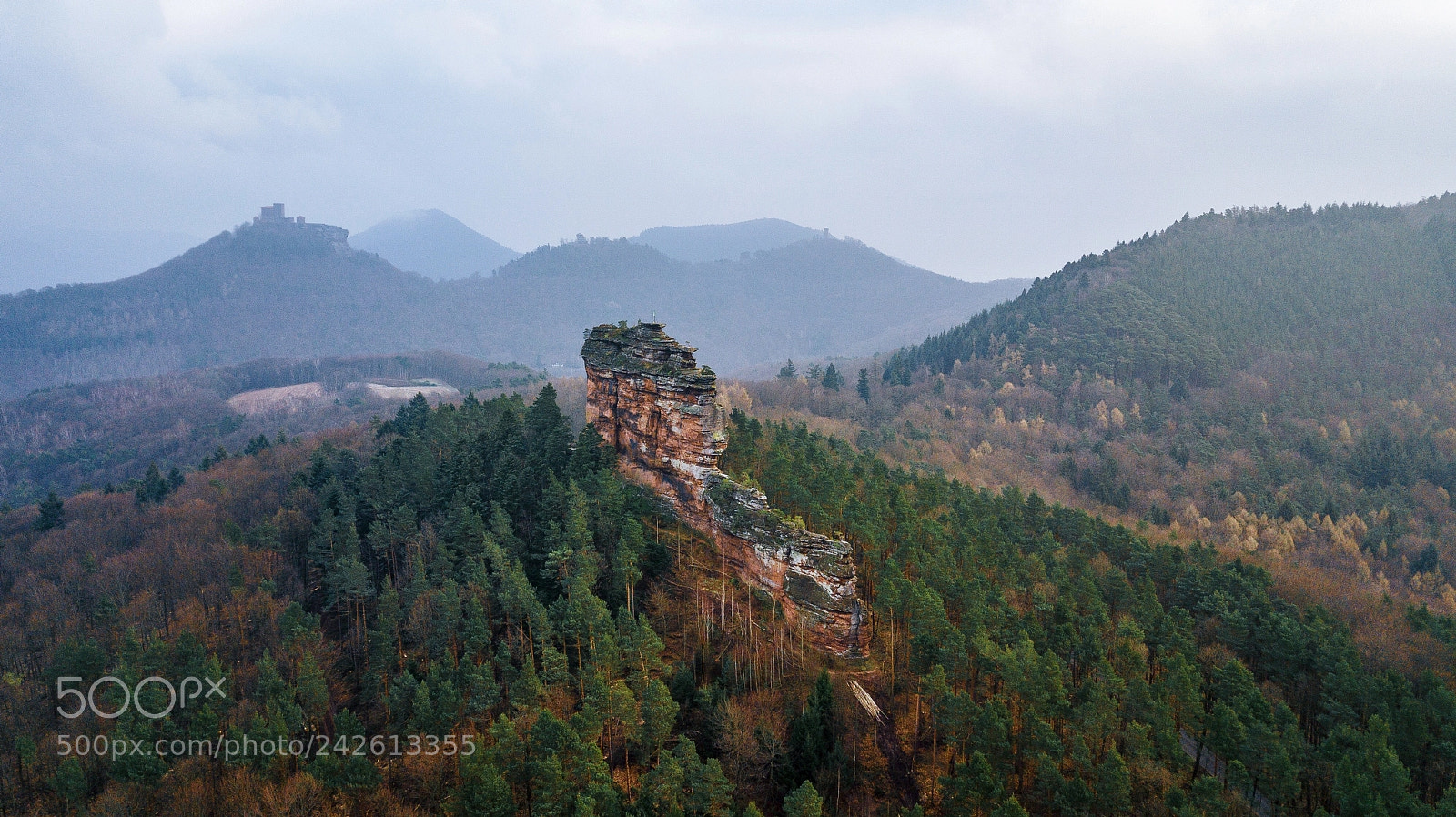DJI FC220 sample photo. Amselfelsen in front of photography