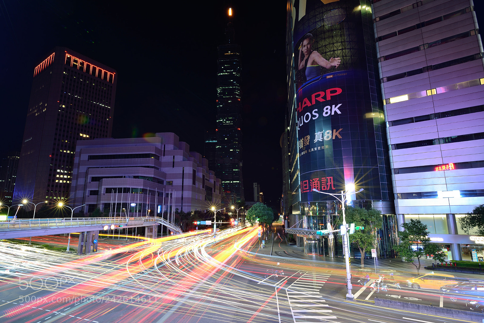 Nikon D610 sample photo. 車軌 photography