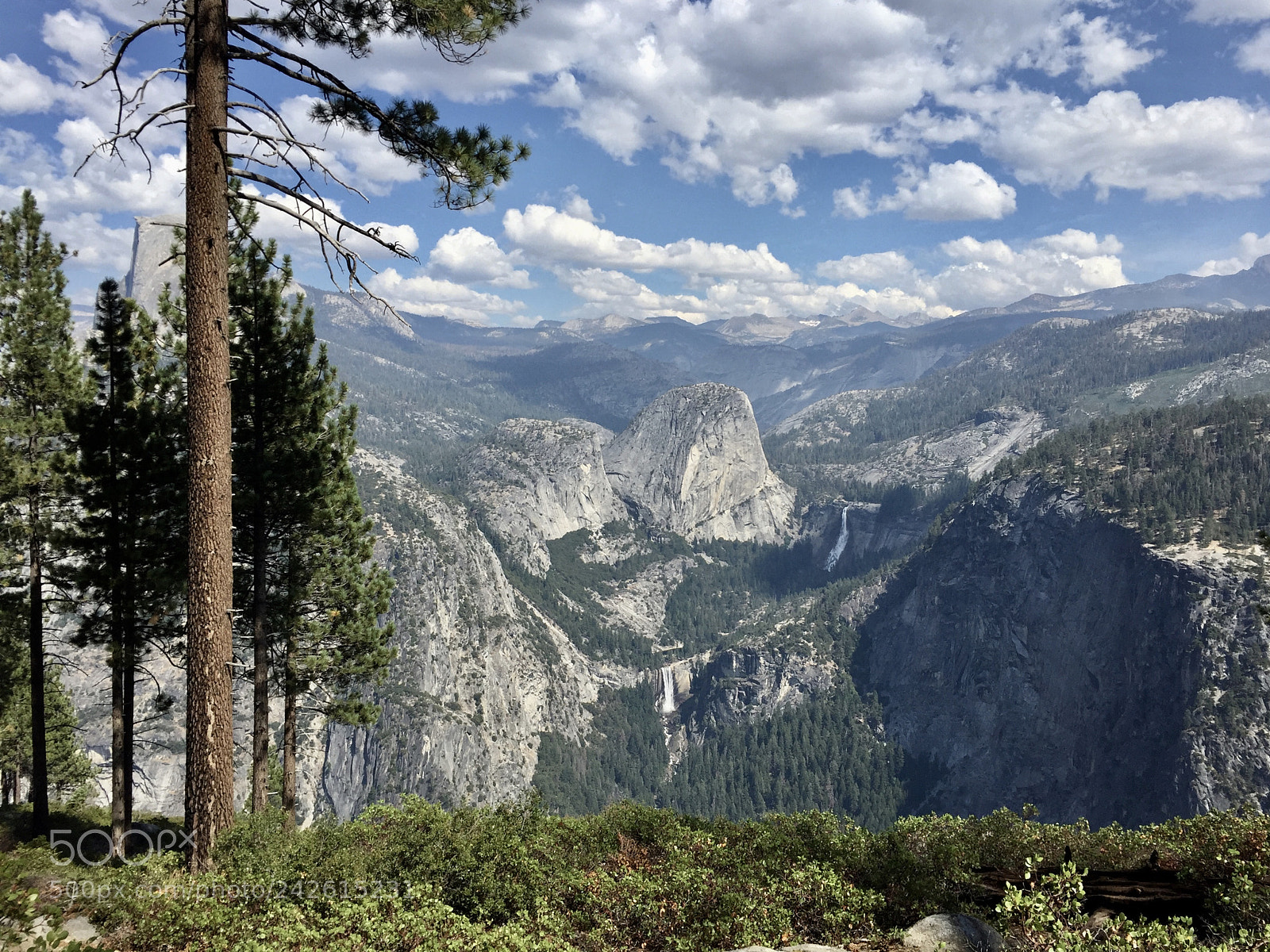 Apple iPhone 6 sample photo. Yosemite - panorama trail photography