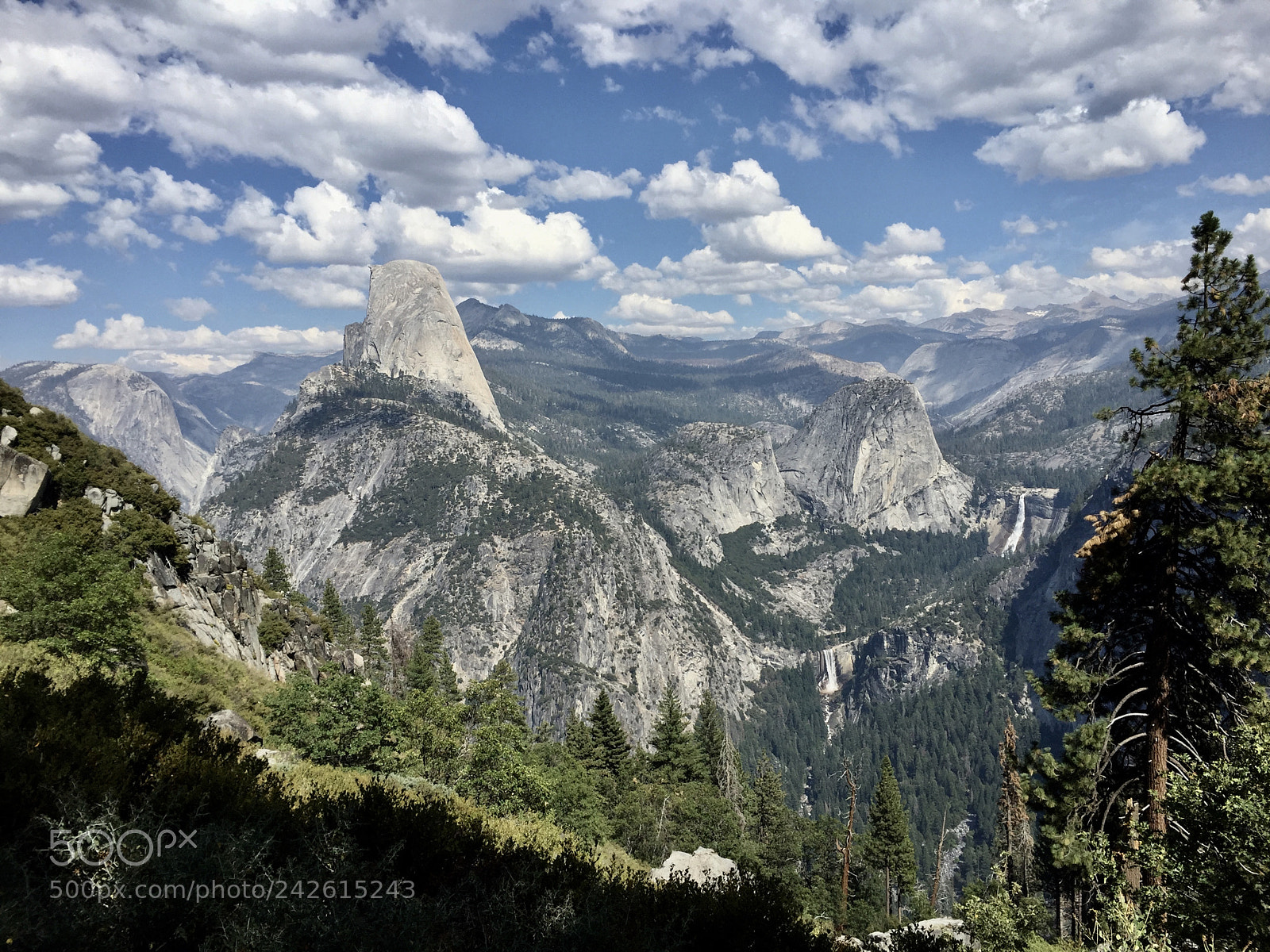 Apple iPhone 6 sample photo. Yosemite - panorama trail photography