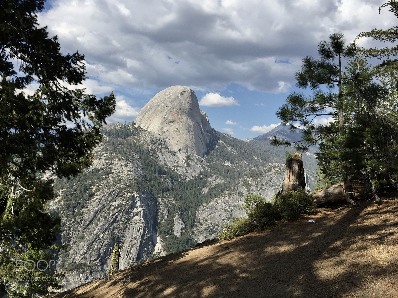 Apple iPhone 6 sample photo. Yosemite - panorama trail photography