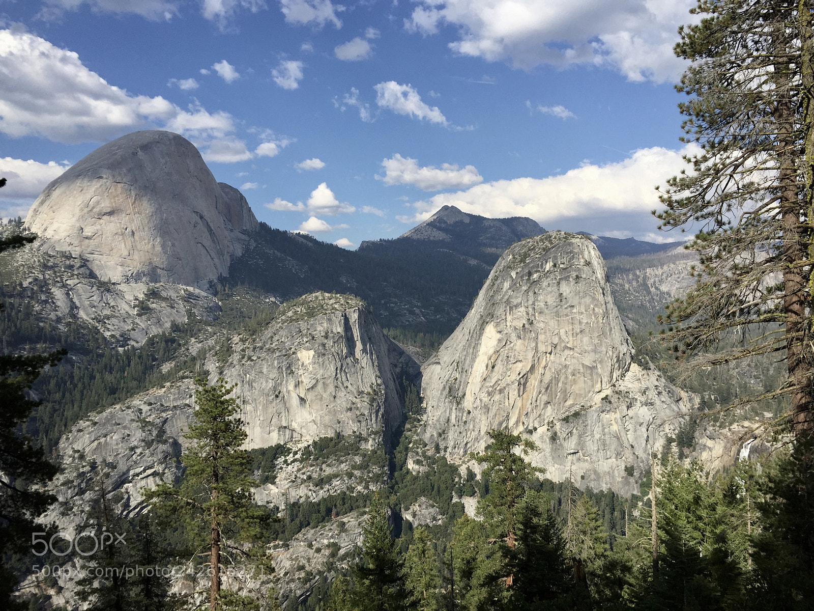Apple iPhone 6 sample photo. Yosemite - panorama trail photography
