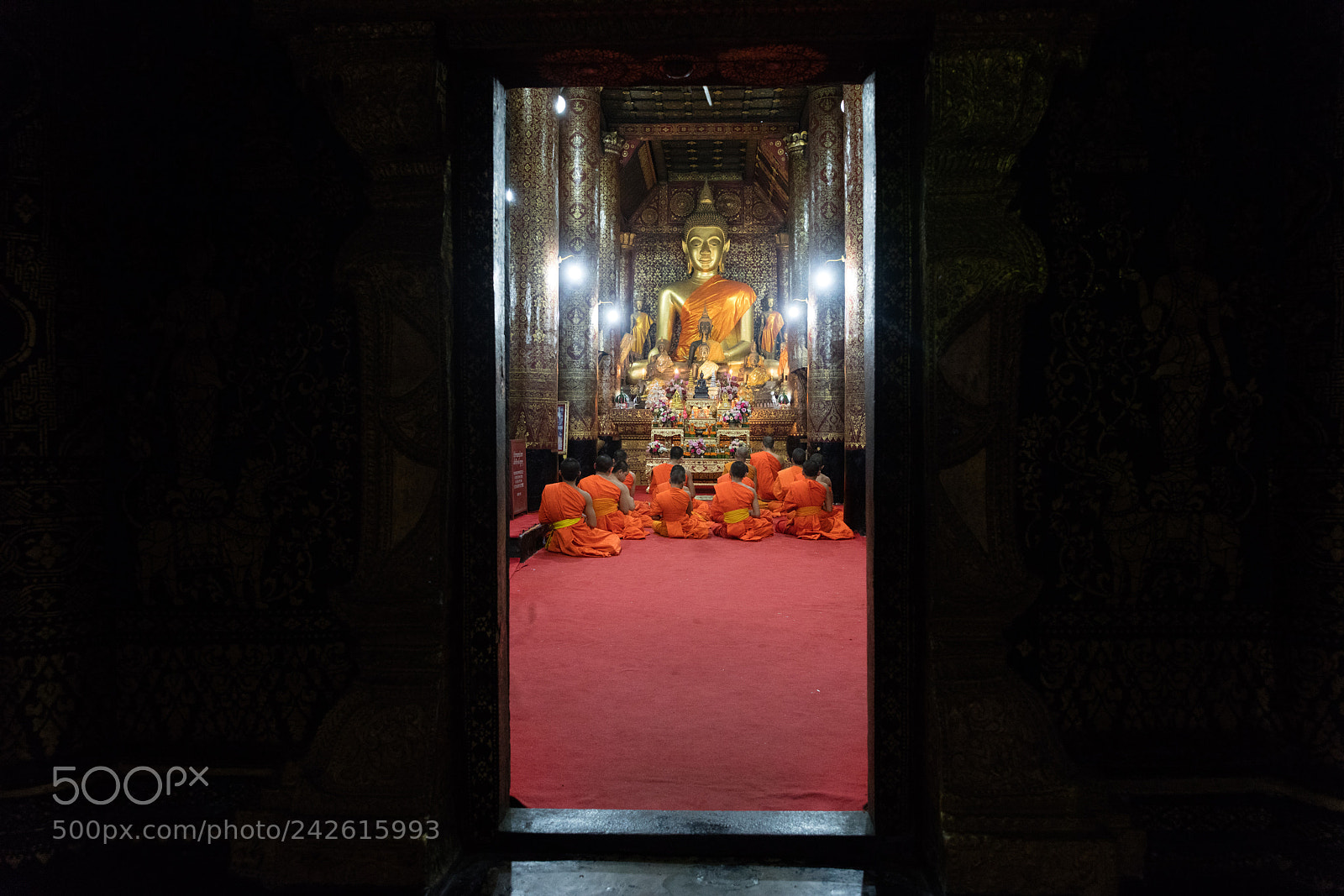 Canon EOS 5DS R sample photo. Monks in luang prabang photography