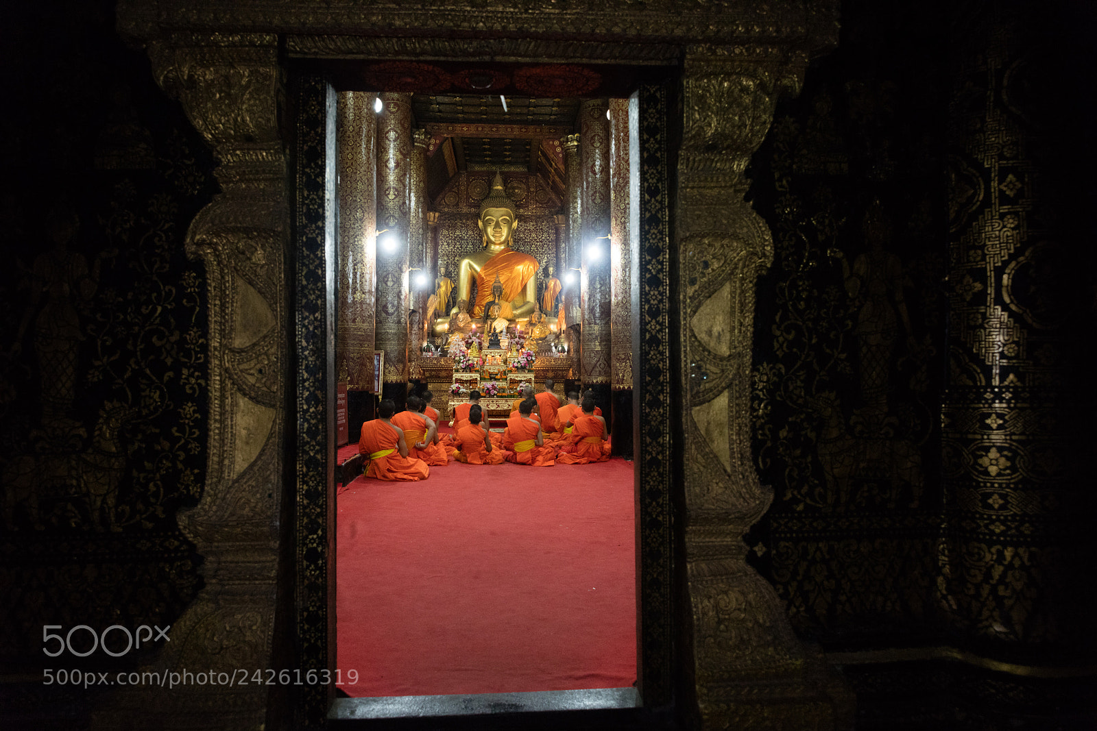 Canon EOS 5DS R sample photo. Monks in luang prabang photography