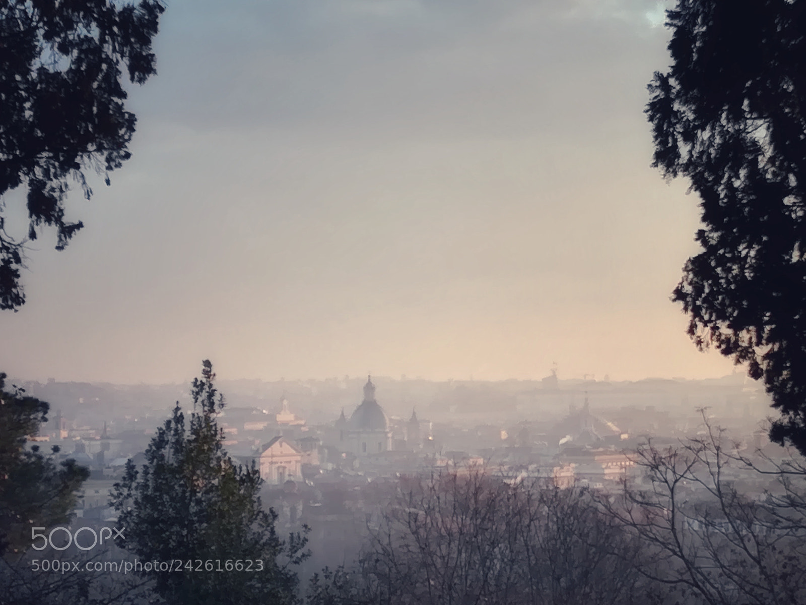 HUAWEI P10 lite sample photo. Misty rome photography
