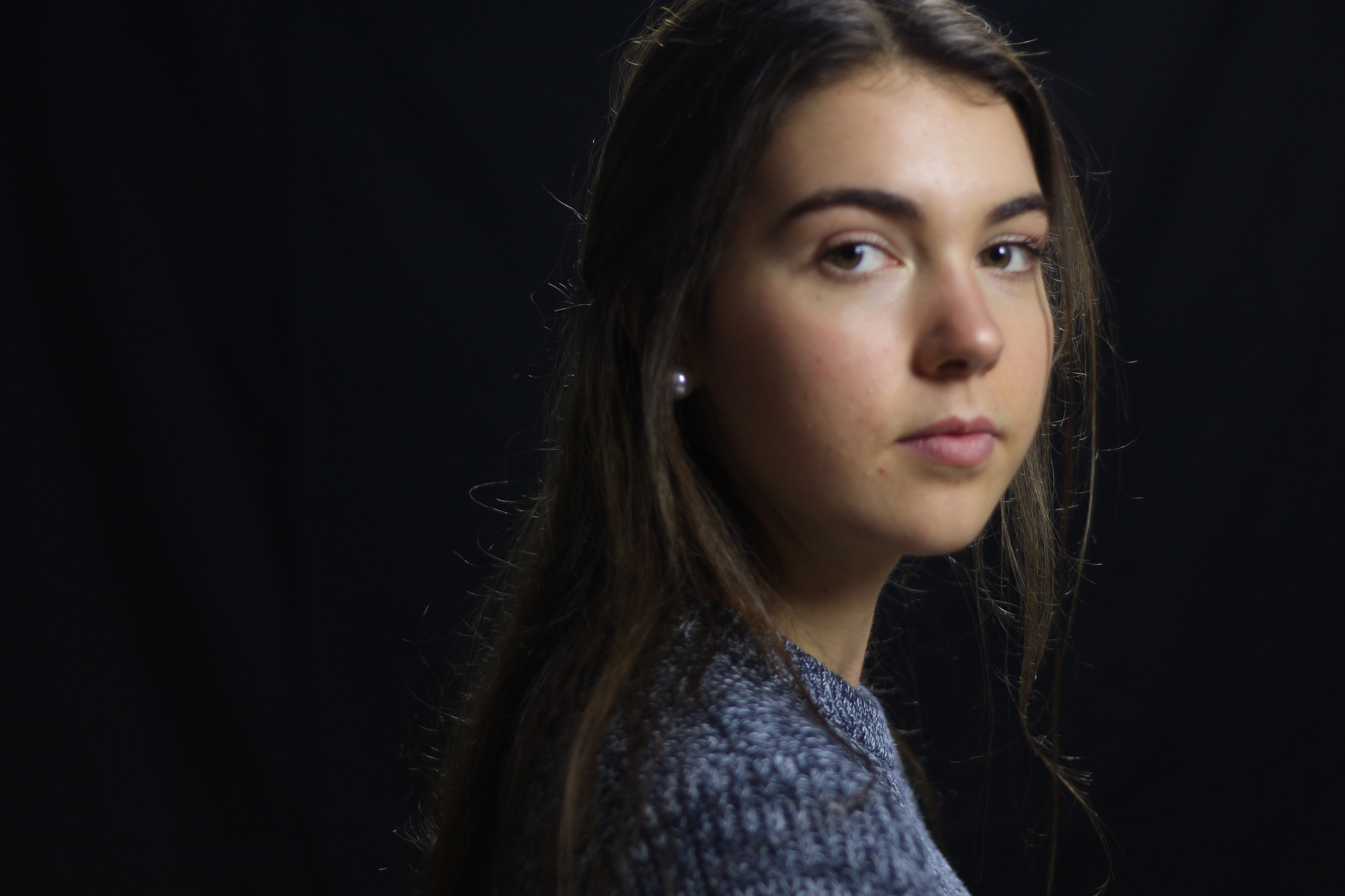 Canon EOS 100D (EOS Rebel SL1 / EOS Kiss X7) sample photo. The beauty in the stare photography