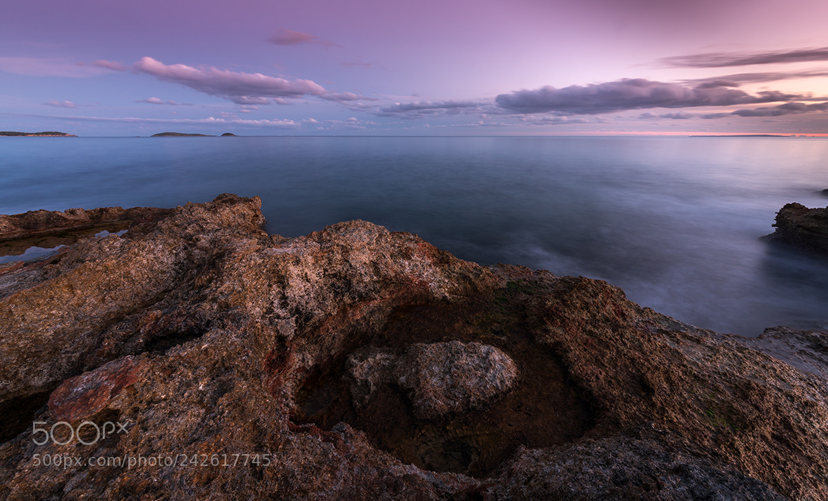 Nikon D800 sample photo. Sunset coastline photography