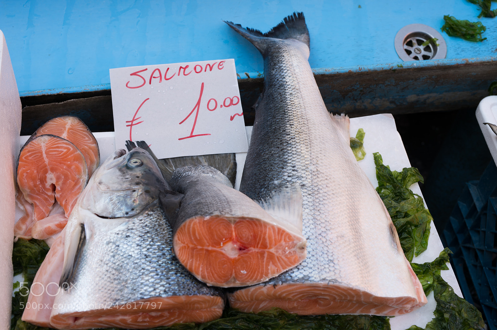 Nikon Df sample photo. Fish exposed in market photography