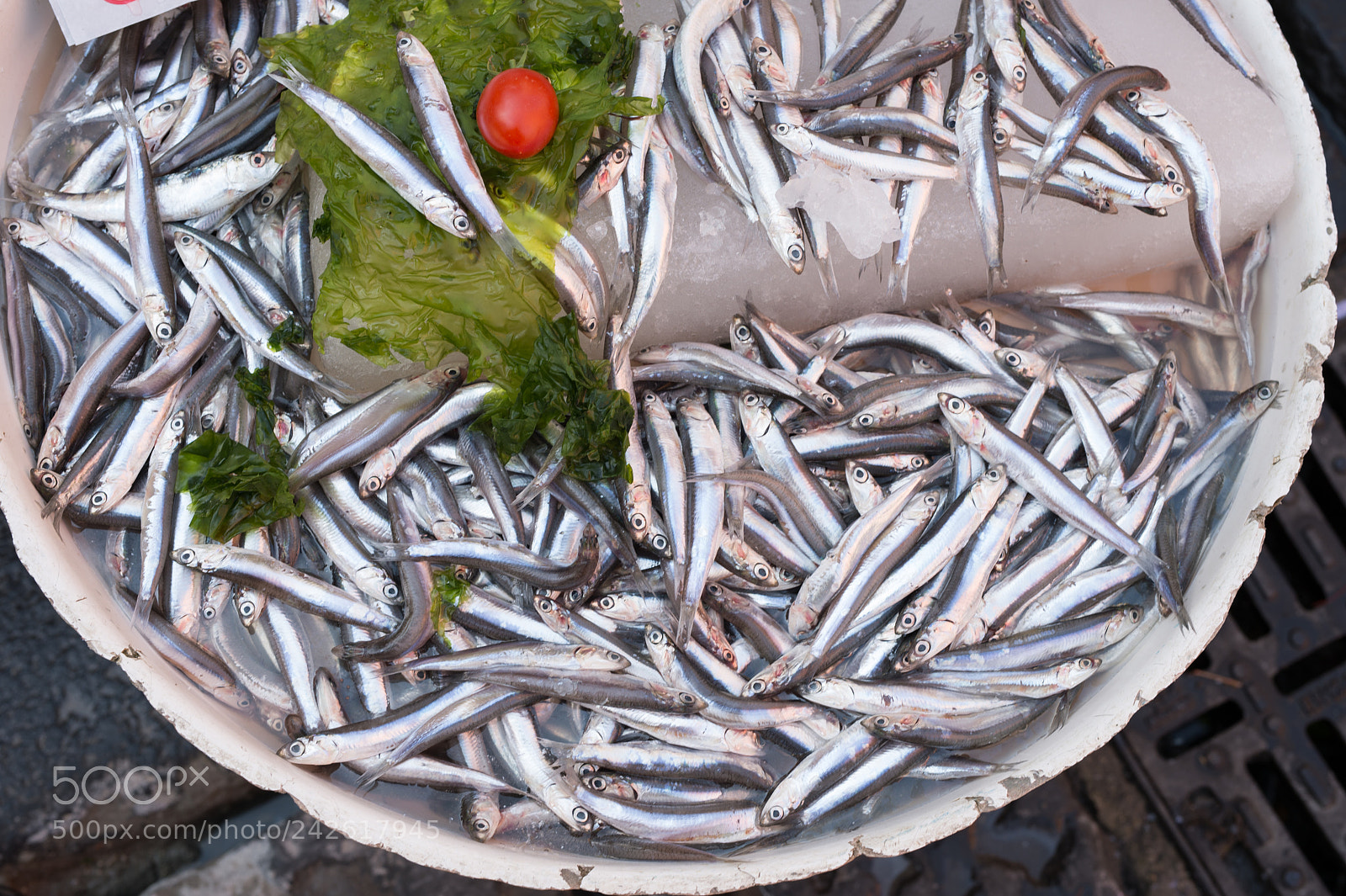 Nikon Df sample photo. Fish exposed in market photography