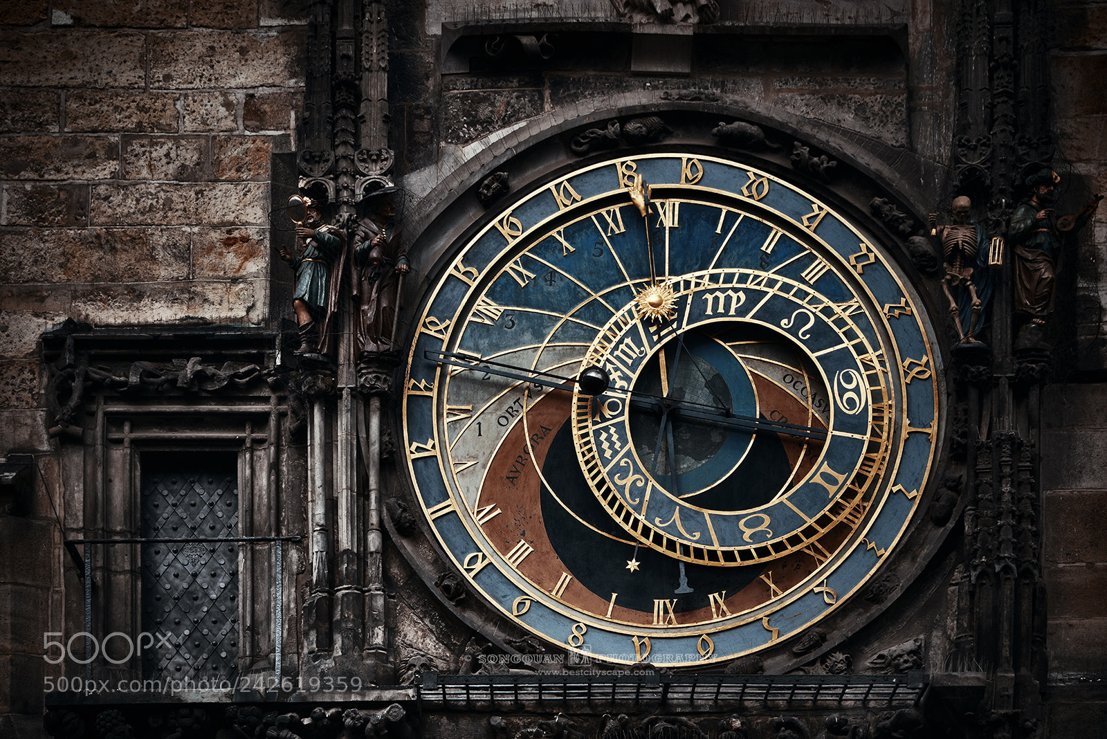 Nikon D800 sample photo. Astronomical clock, prague, czech photography