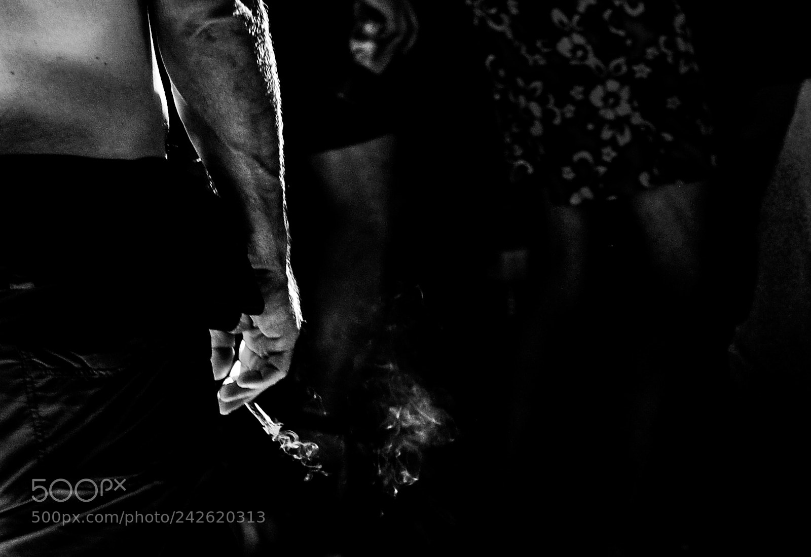 Nikon D90 sample photo. Smoke photography