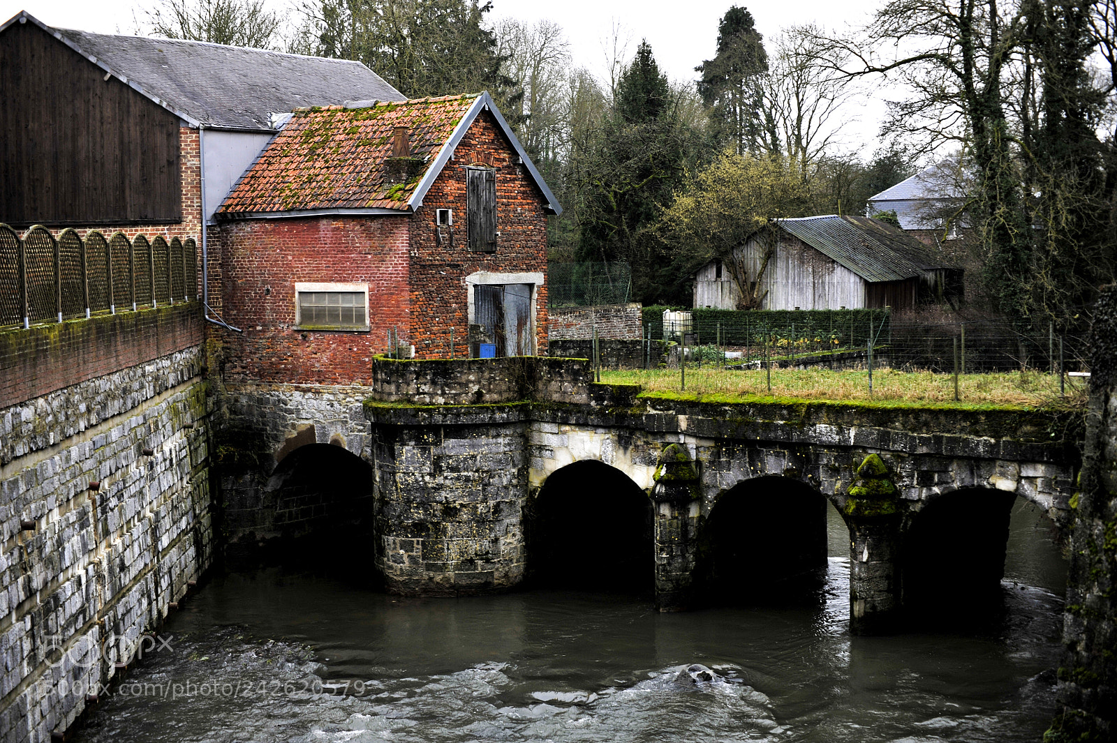 Nikon D700 sample photo. Cottage on the river photography