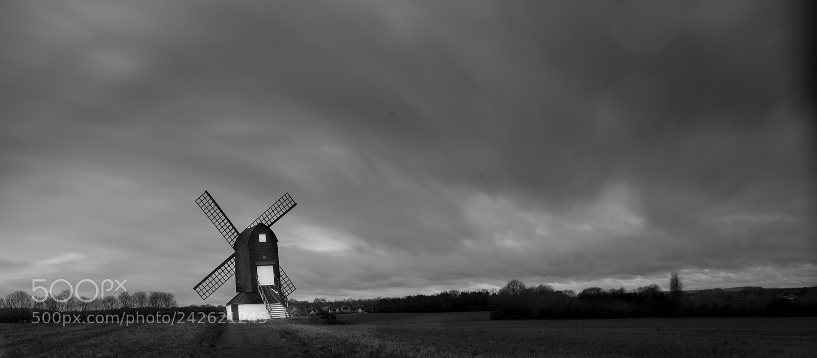 Canon EOS-1Ds Mark III sample photo. Pitstone windmill photography