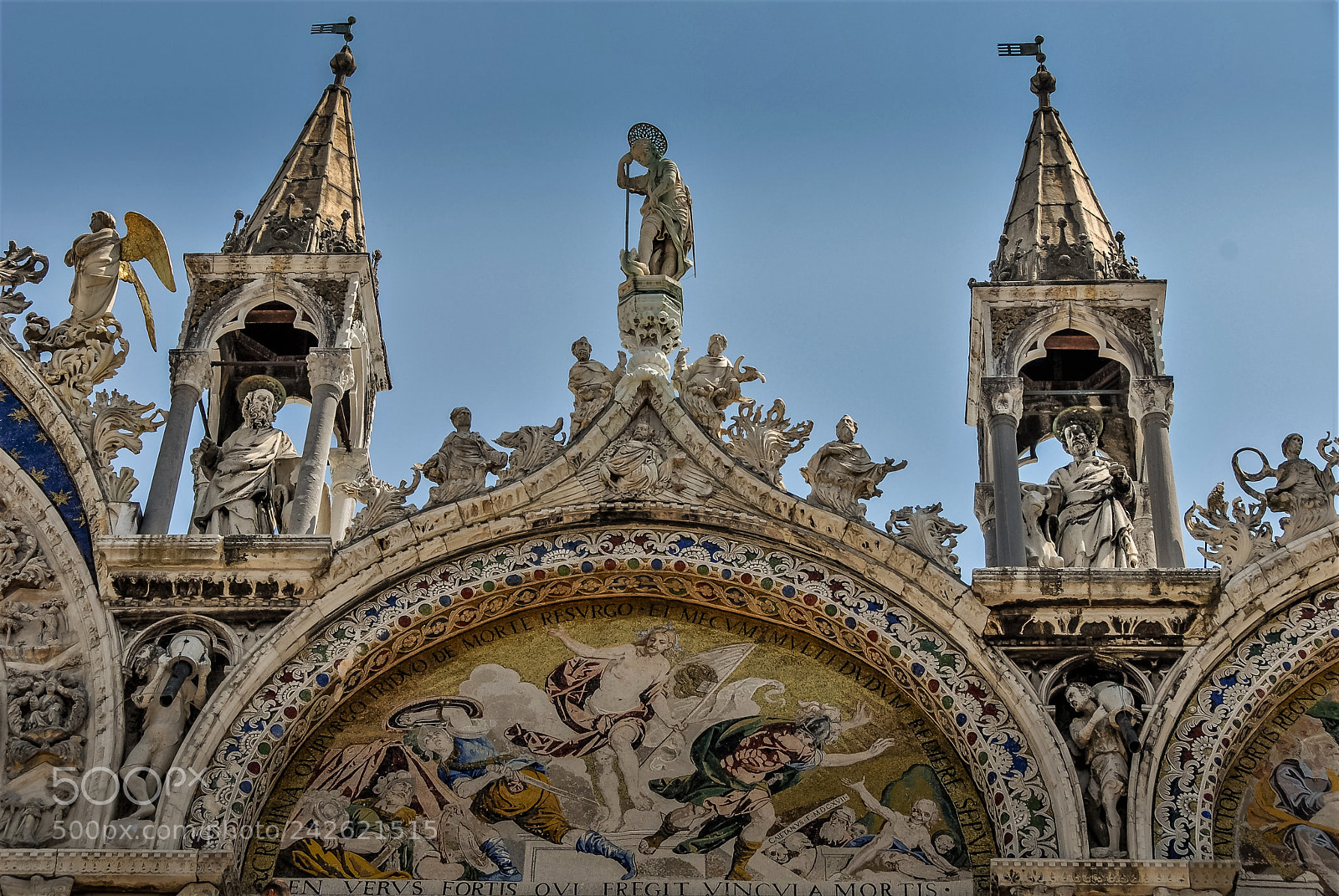 Nikon D200 sample photo. Top of st mark's! photography