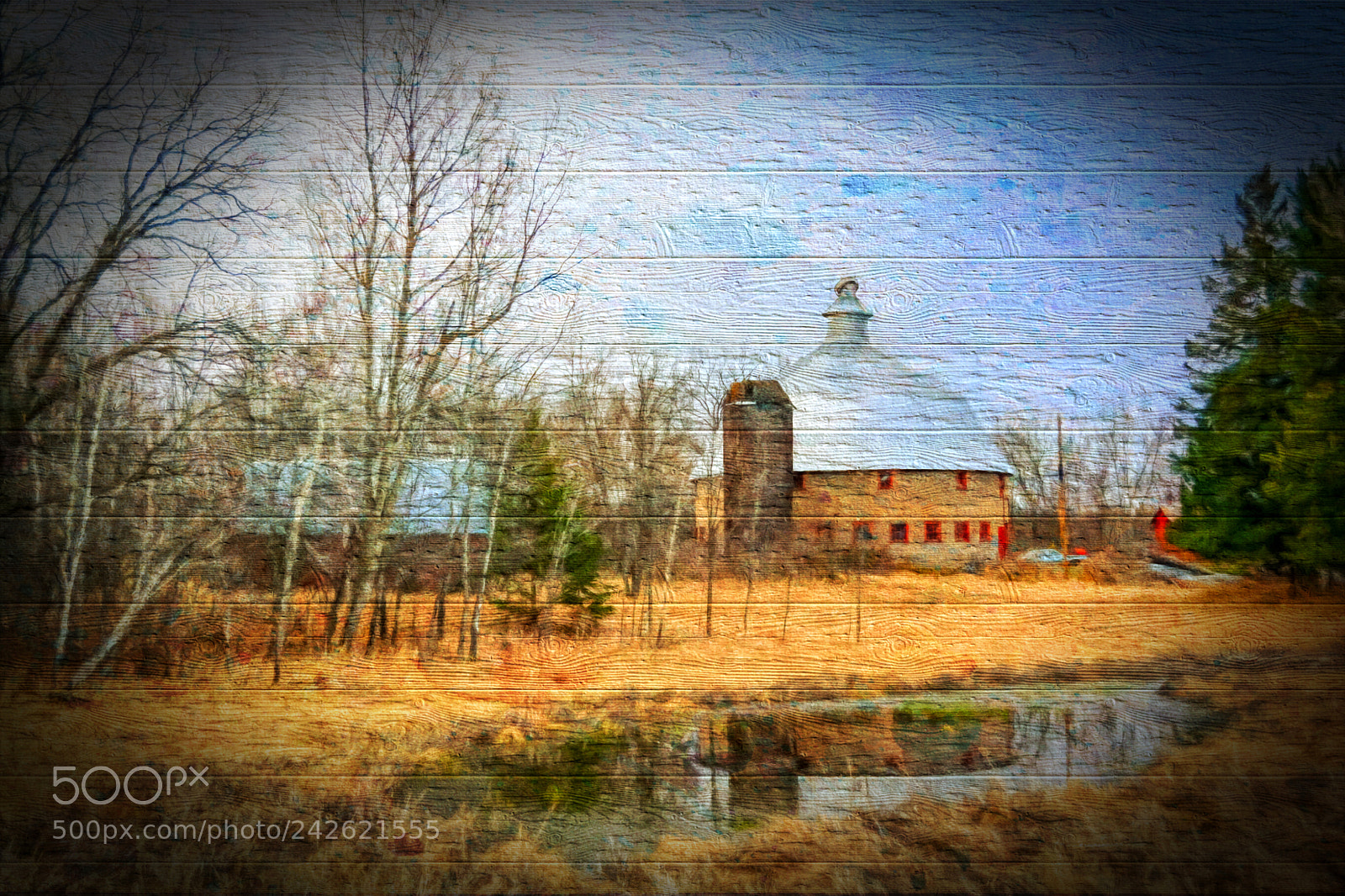 Nikon D7100 sample photo. Round barn photography