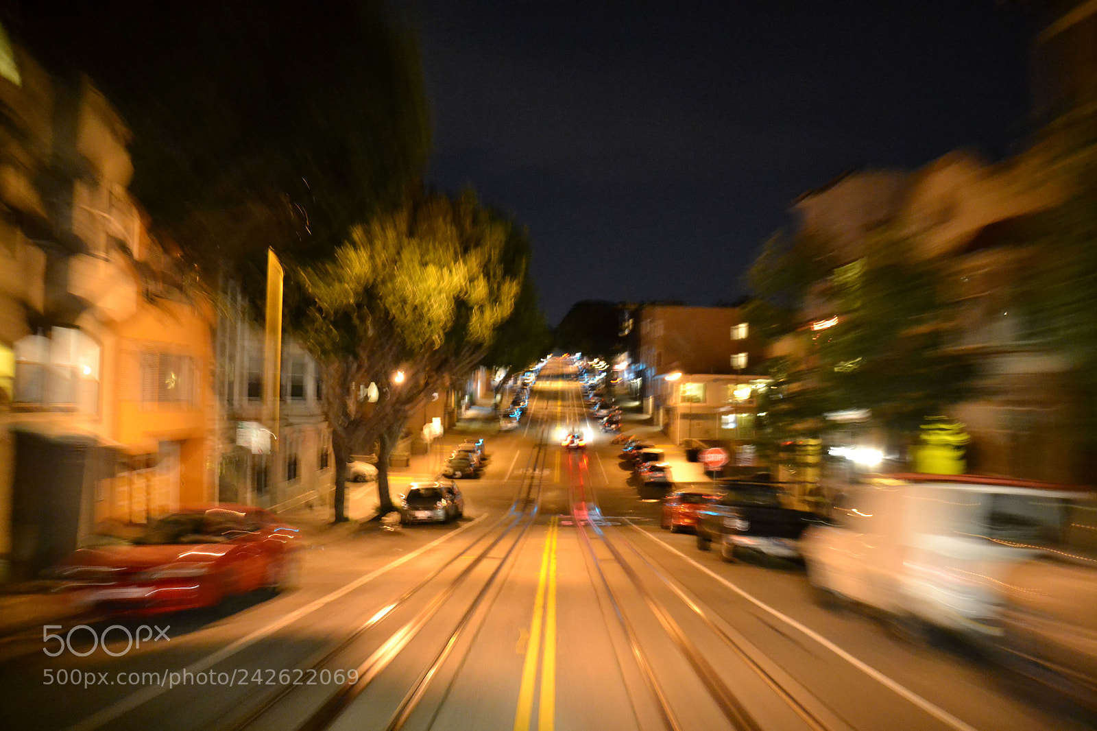 Nikon D3100 sample photo. Cable car's speed photography