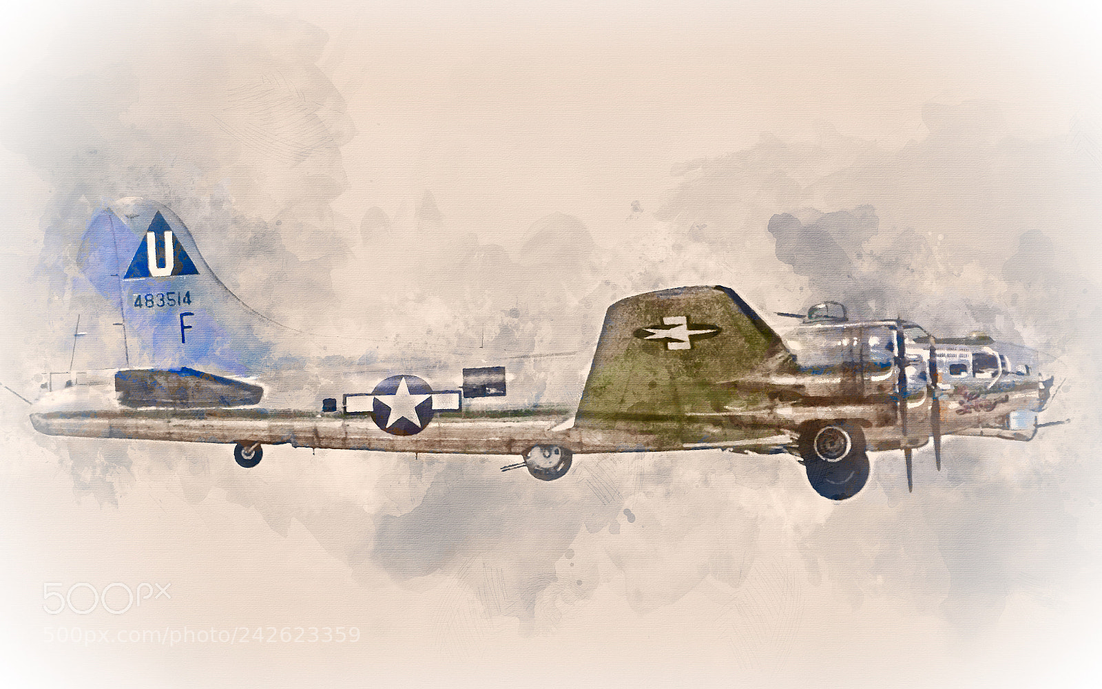 Nikon D7100 sample photo. Commemorative air force boeing photography