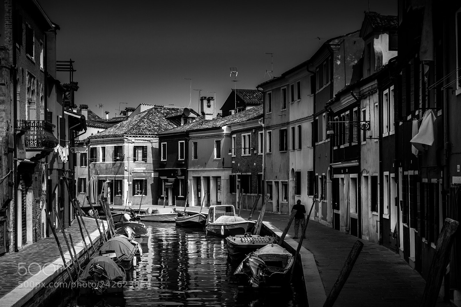 Canon EOS 7D sample photo. Canal of burano photography