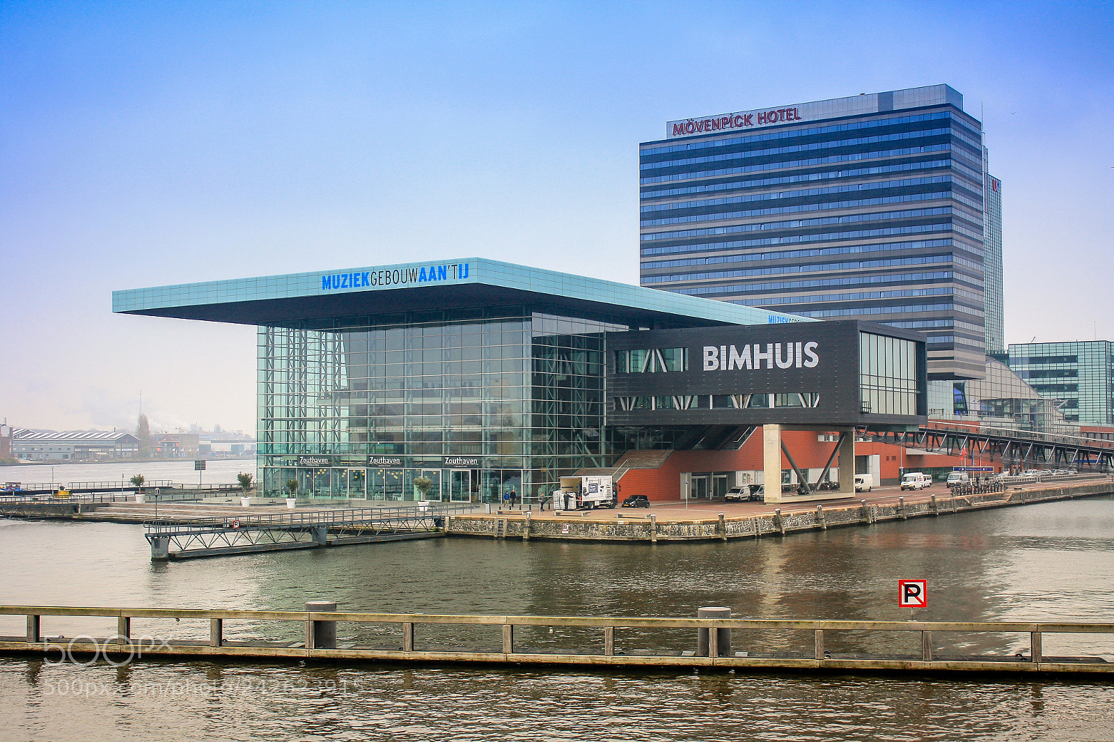 Canon EOS 1000D (EOS Digital Rebel XS / EOS Kiss F) sample photo. Muziekgebouw aan 't ij photography