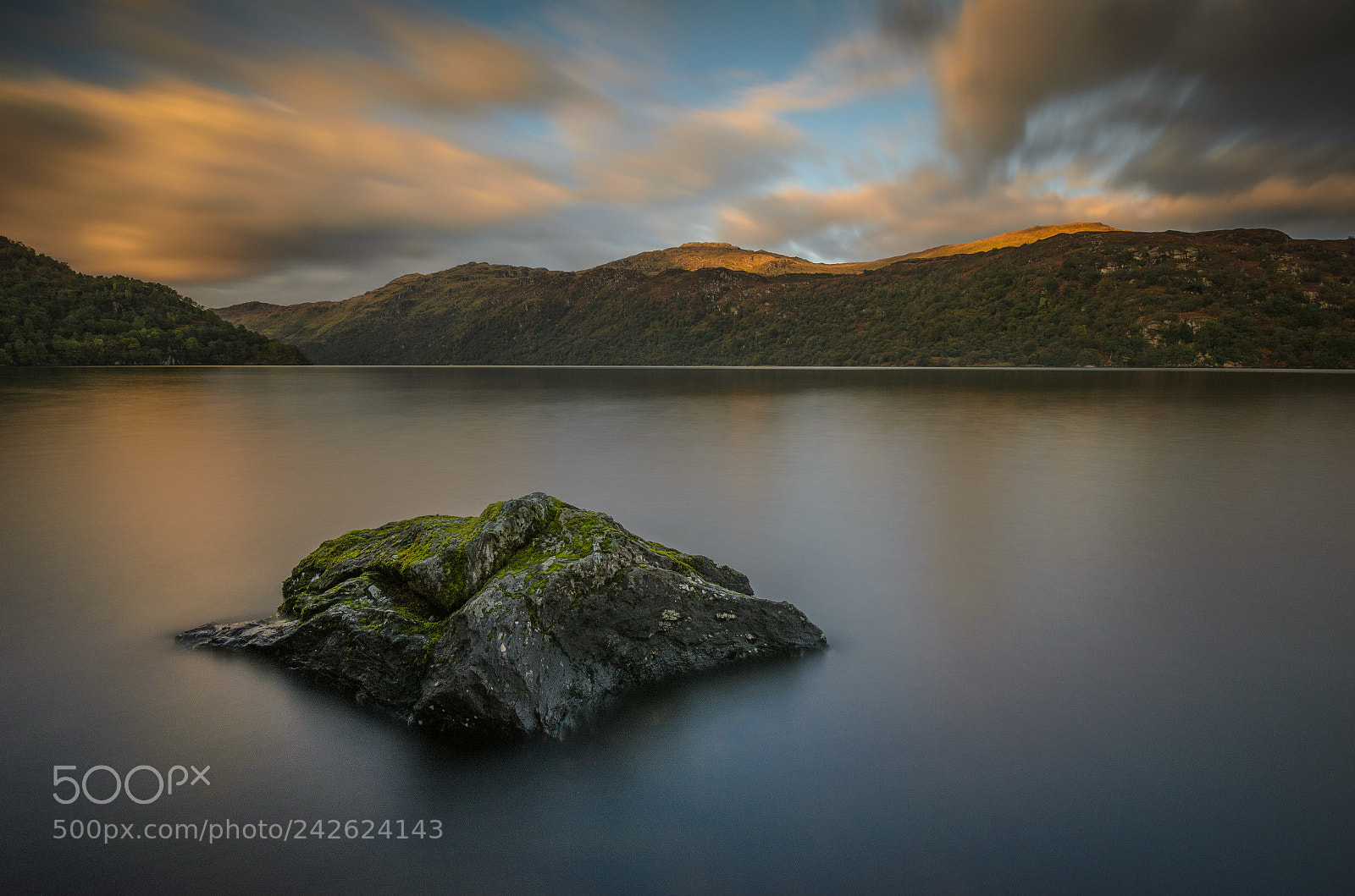 Nikon D5100 sample photo. Evening at loch lomond photography