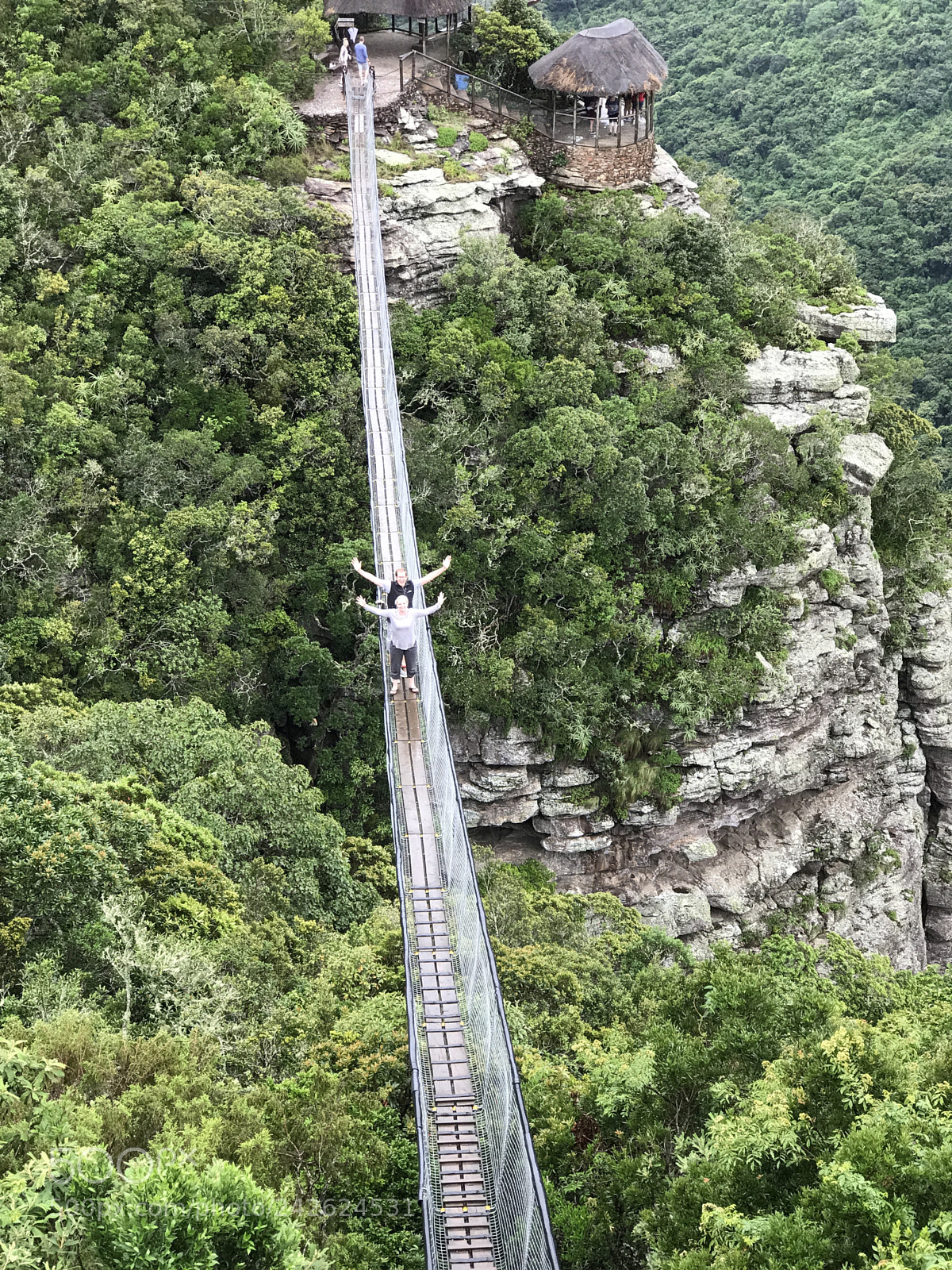 Apple iPhone 7 Plus sample photo. Suspension bridge at the photography