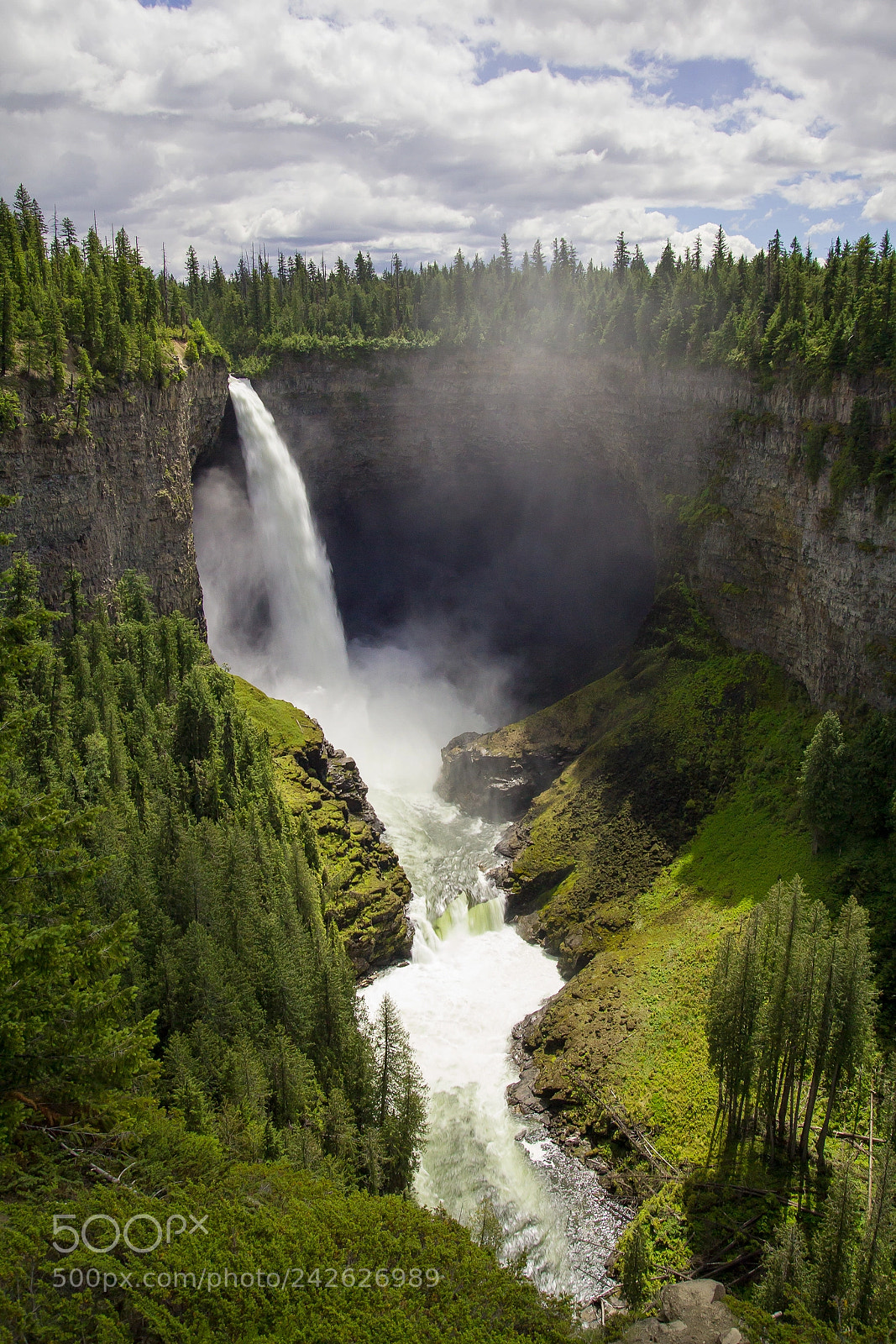 Canon EOS 60D sample photo. Helmcken falls photography