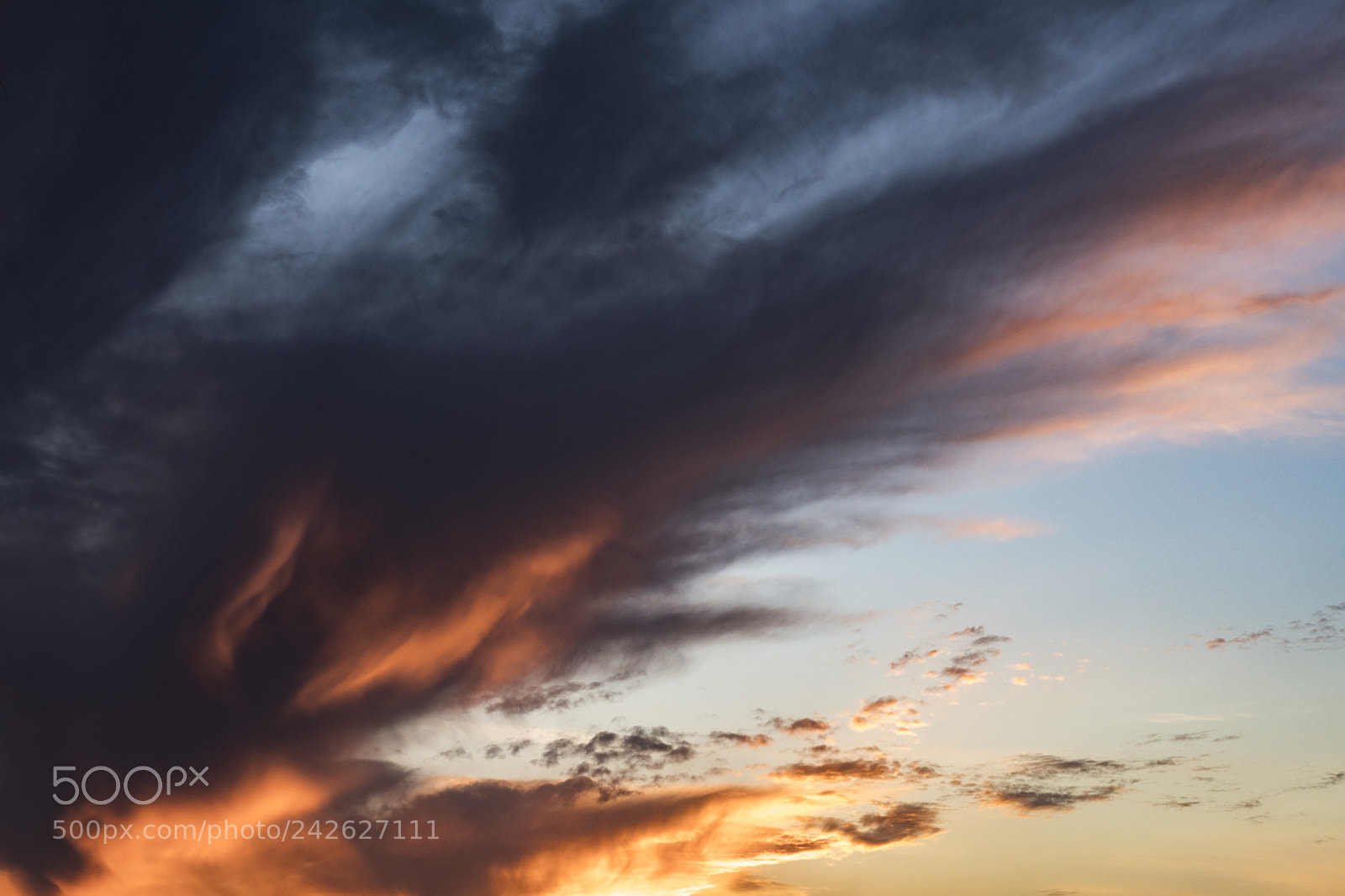 Sony a6300 sample photo. Fire/sky photography