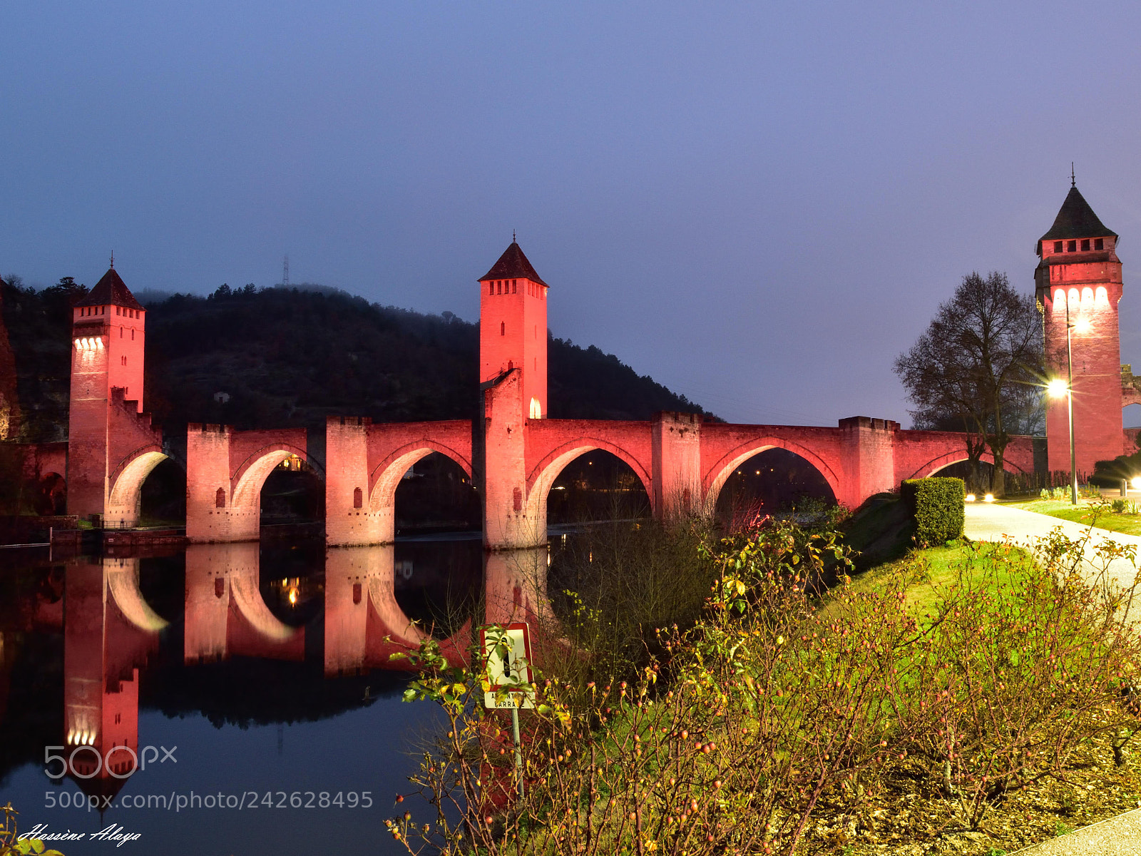 Nikon D5500 sample photo. Spectacle du pont valentré photography