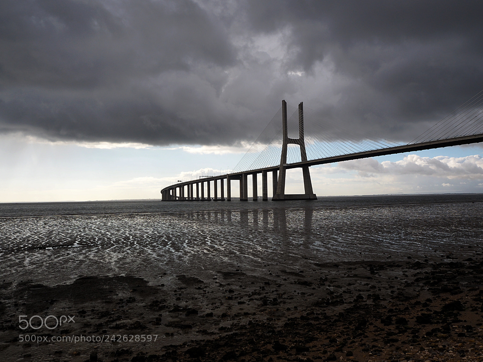 Olympus OM-D E-M10 II sample photo. Vasco da gama bridge photography