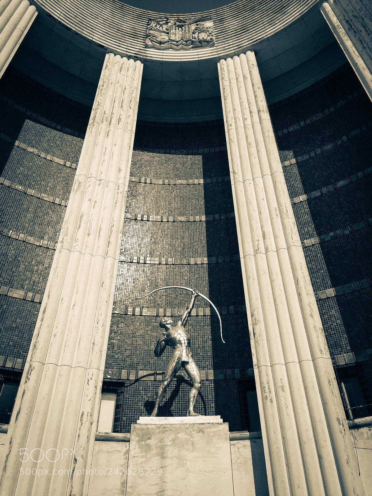 Apple iPhone 6 Plus sample photo. Art deco archer, dallas photography