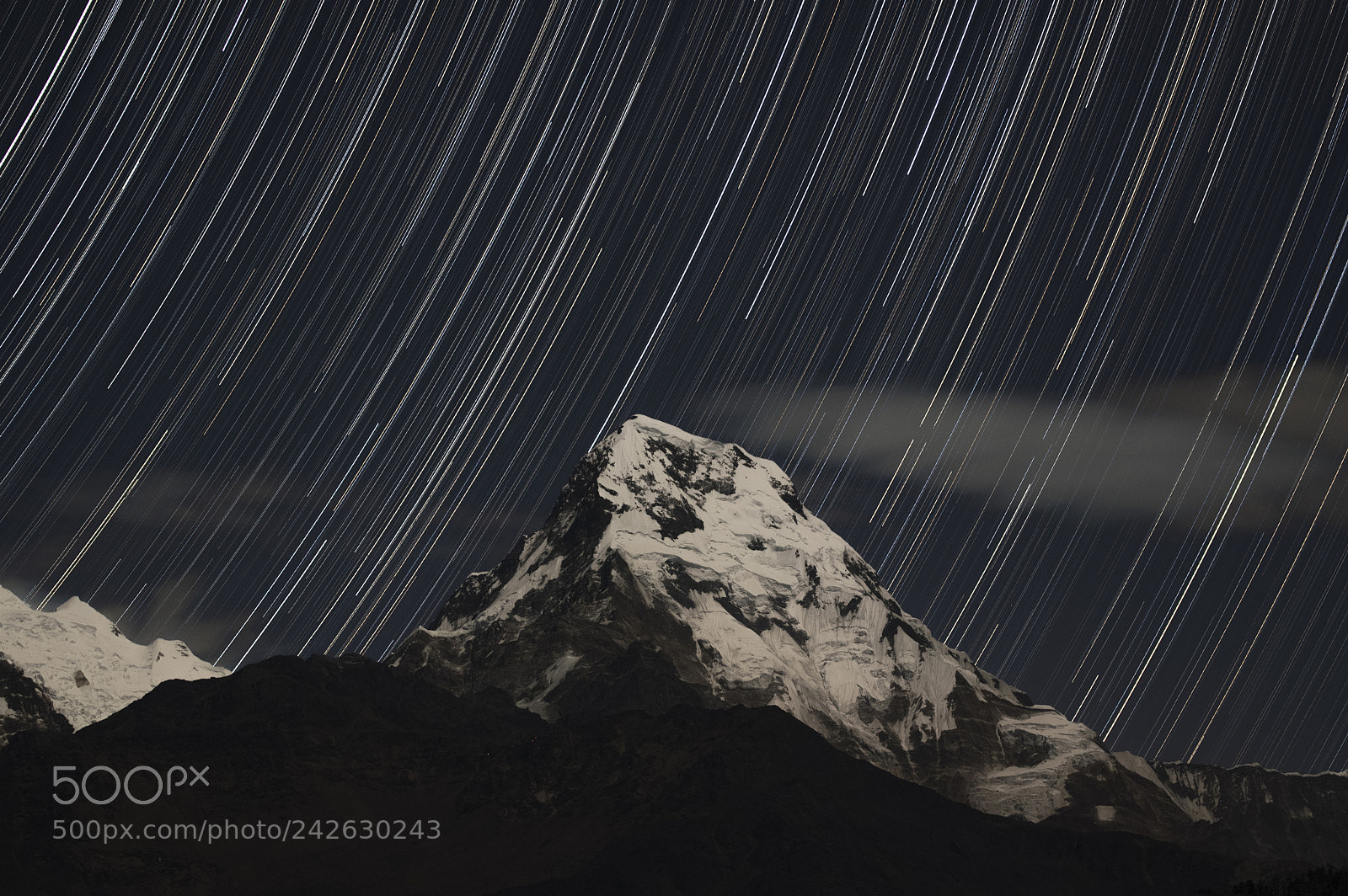 Pentax K-3 sample photo. Annapurna, nepal - starry photography