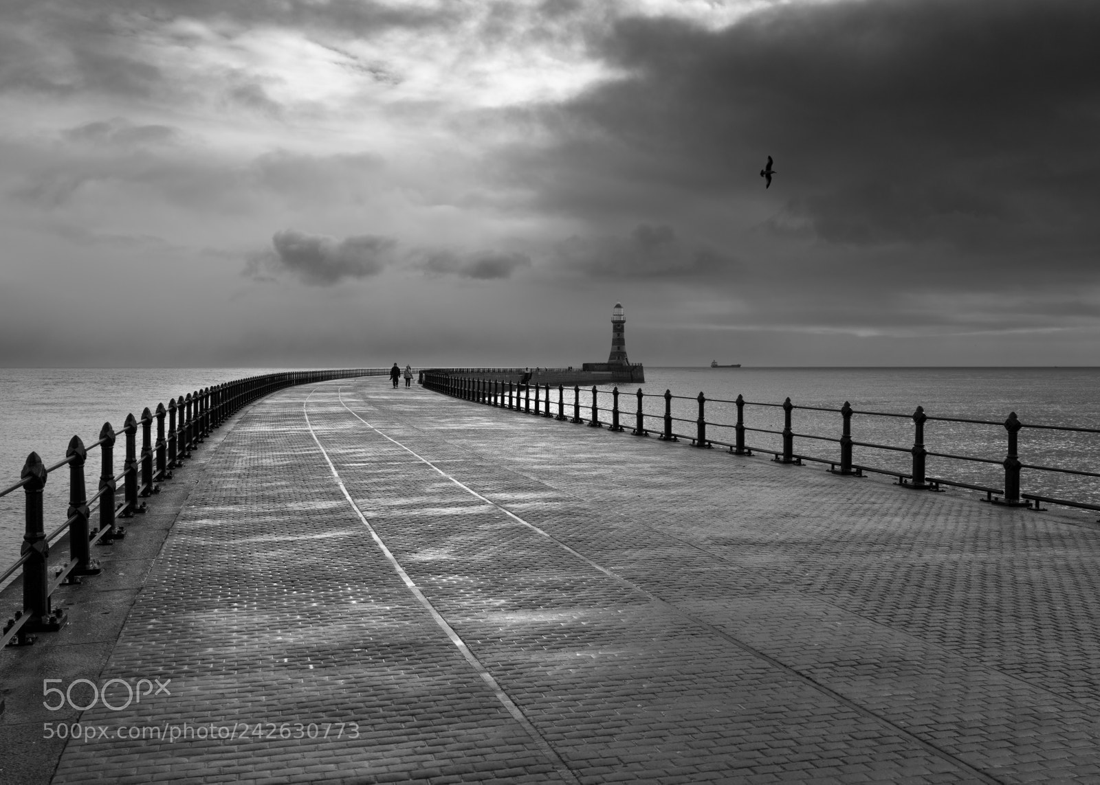 Fujifilm GFX 50S sample photo. Roker pier photography