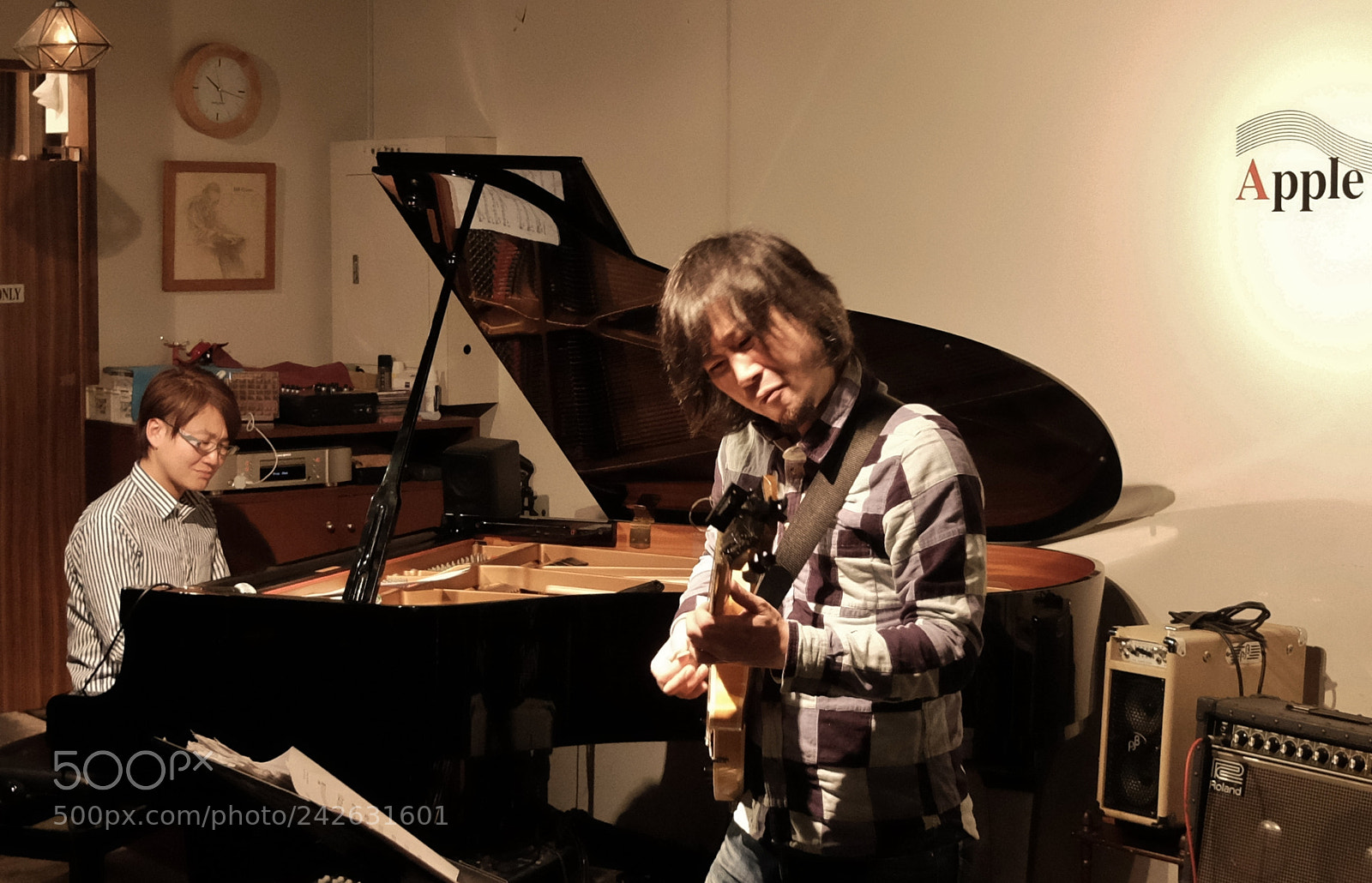 Fujifilm X70 sample photo. 2 jazz musicians photography