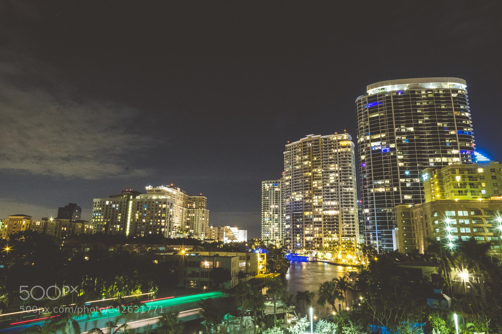 Fujifilm X-T2 sample photo. New river at night photography