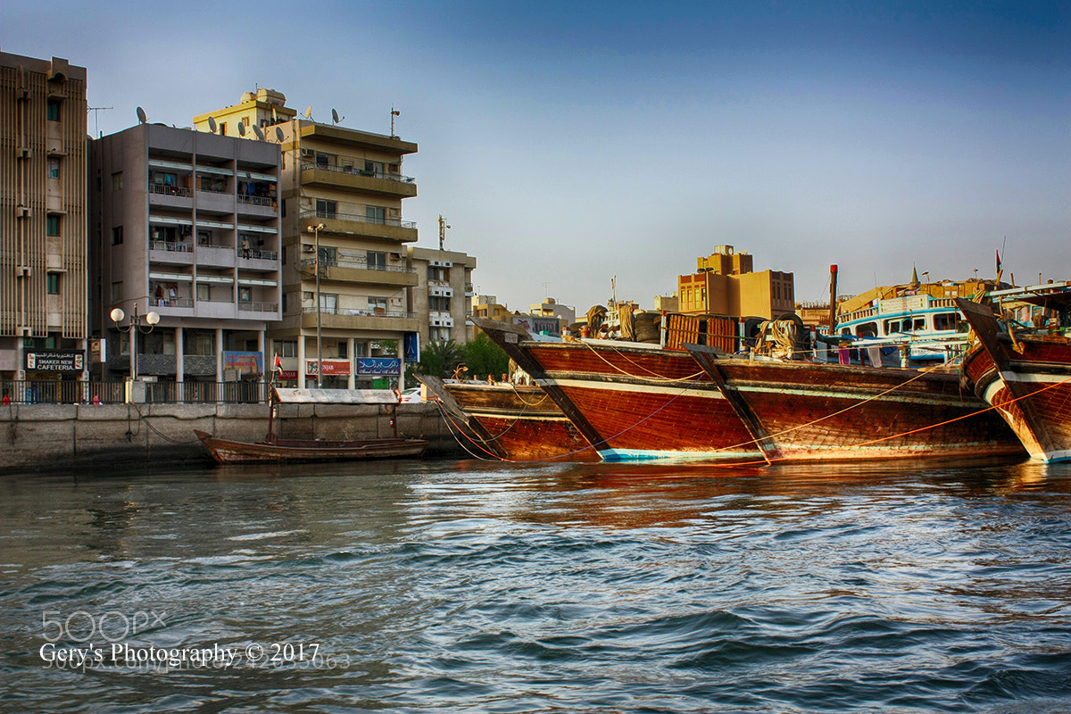 Canon EOS 450D (EOS Rebel XSi / EOS Kiss X2) sample photo. Dubai creek photography