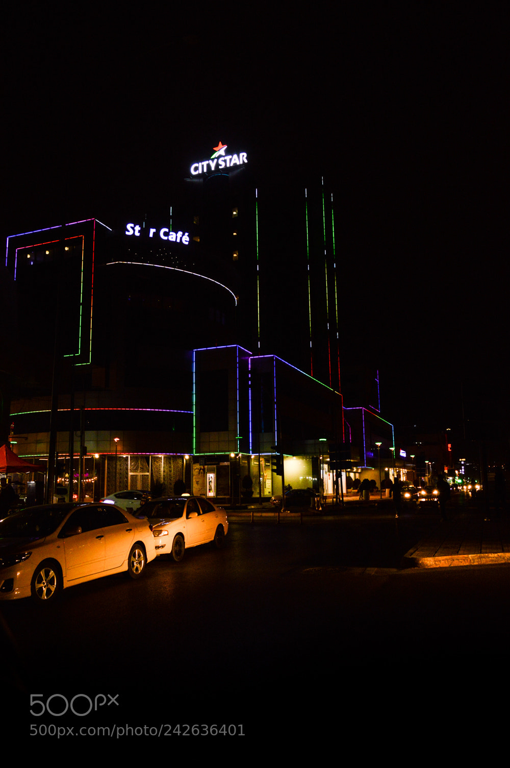Nikon D3200 sample photo. City star photography