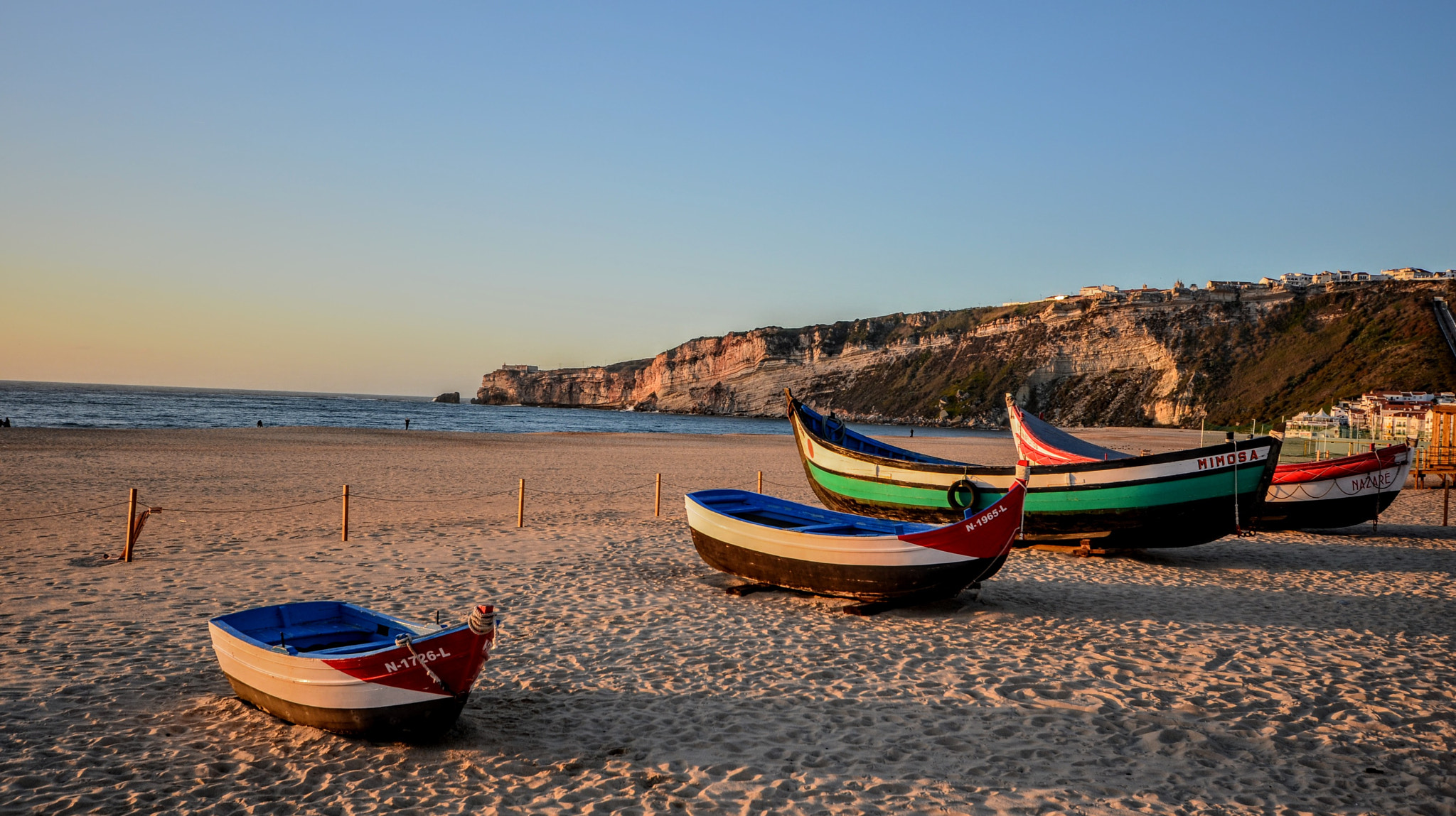 Nikon D5100 sample photo. Boats of nazaré! photography