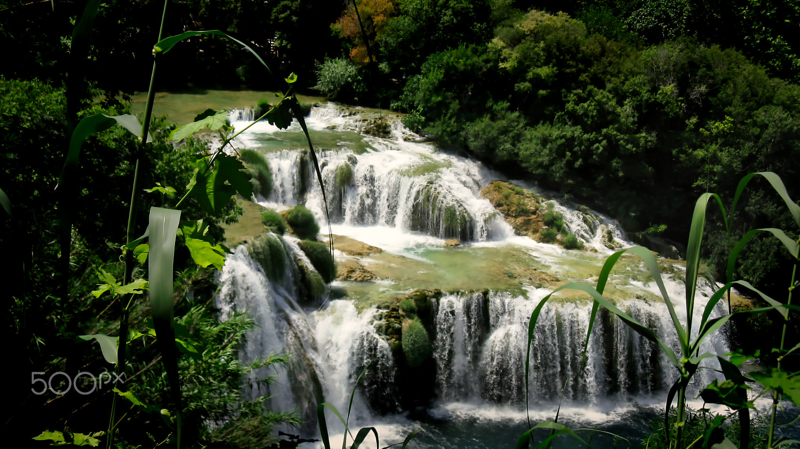 Canon POWERSHOT A720 IS sample photo. Wasserfall photography