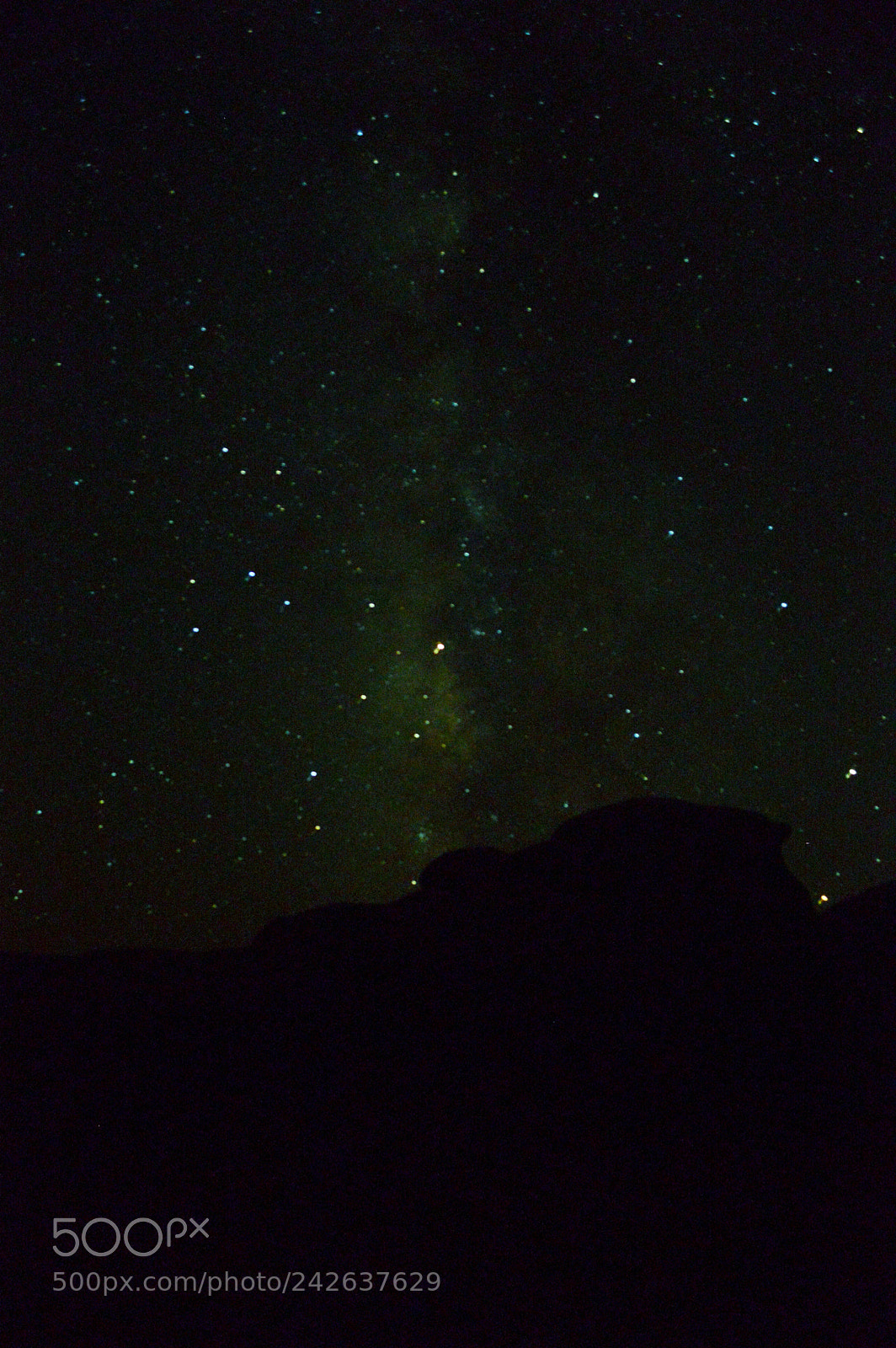 Nikon D3200 sample photo. The milky way. photography
