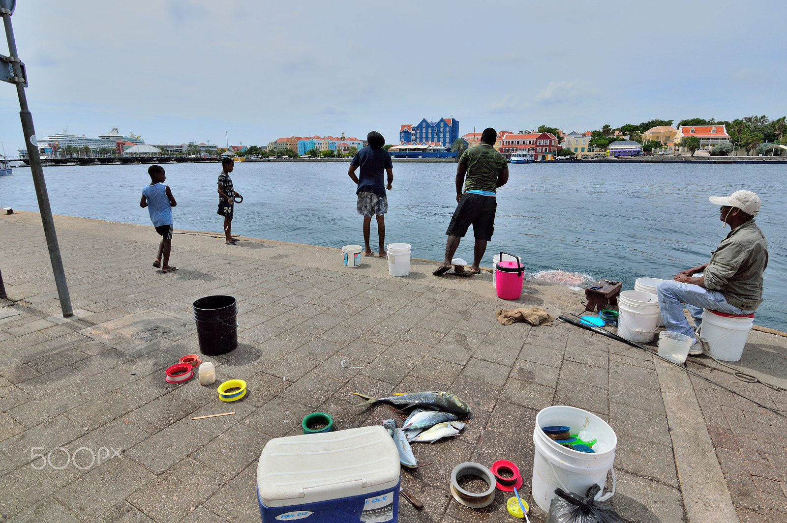 Nikon D3200 sample photo. Piskadonan willemstad korsou photography