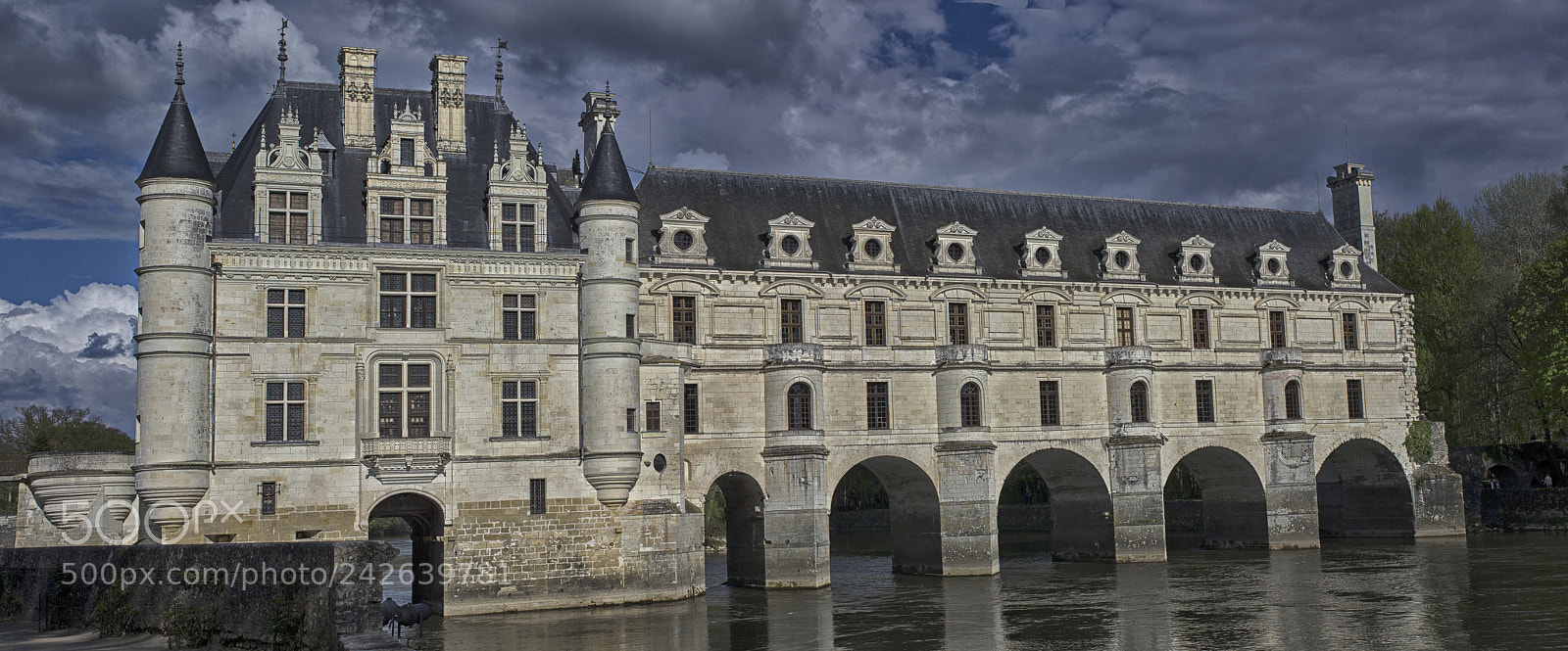 Pentax K-5 sample photo. Chenonceau castle photography