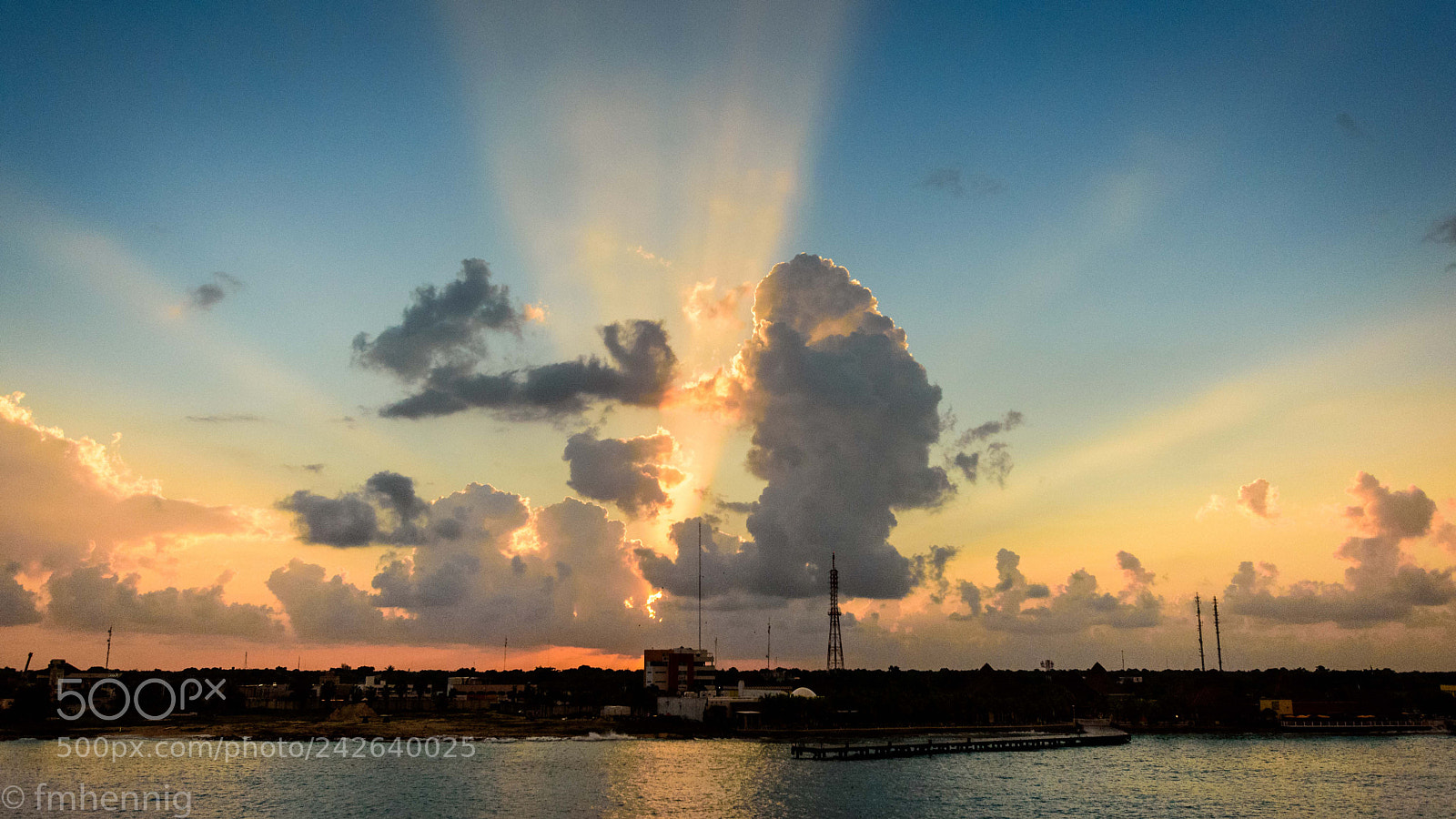 Nikon D7200 sample photo. Cozumel sunrise photography