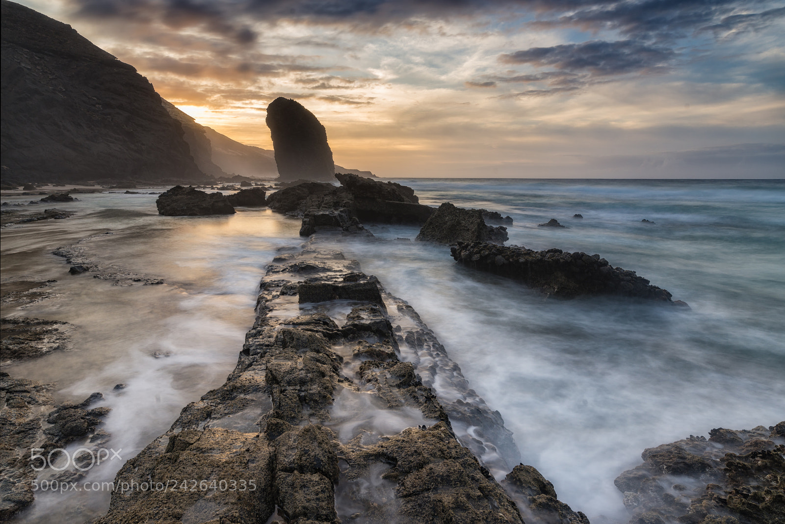 Nikon D610 sample photo. Way to the rock photography