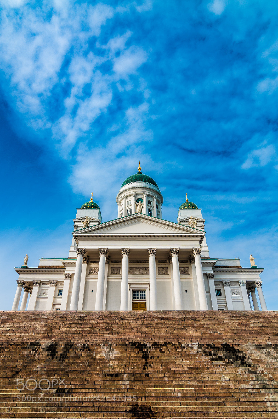 Nikon D300 sample photo. Helsinki cathedral, finland photography
