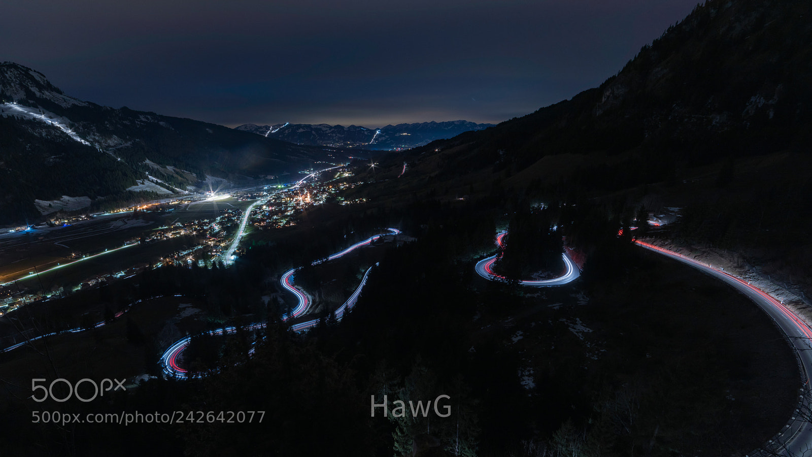 Nikon D810 sample photo. Oberjoch pass photography
