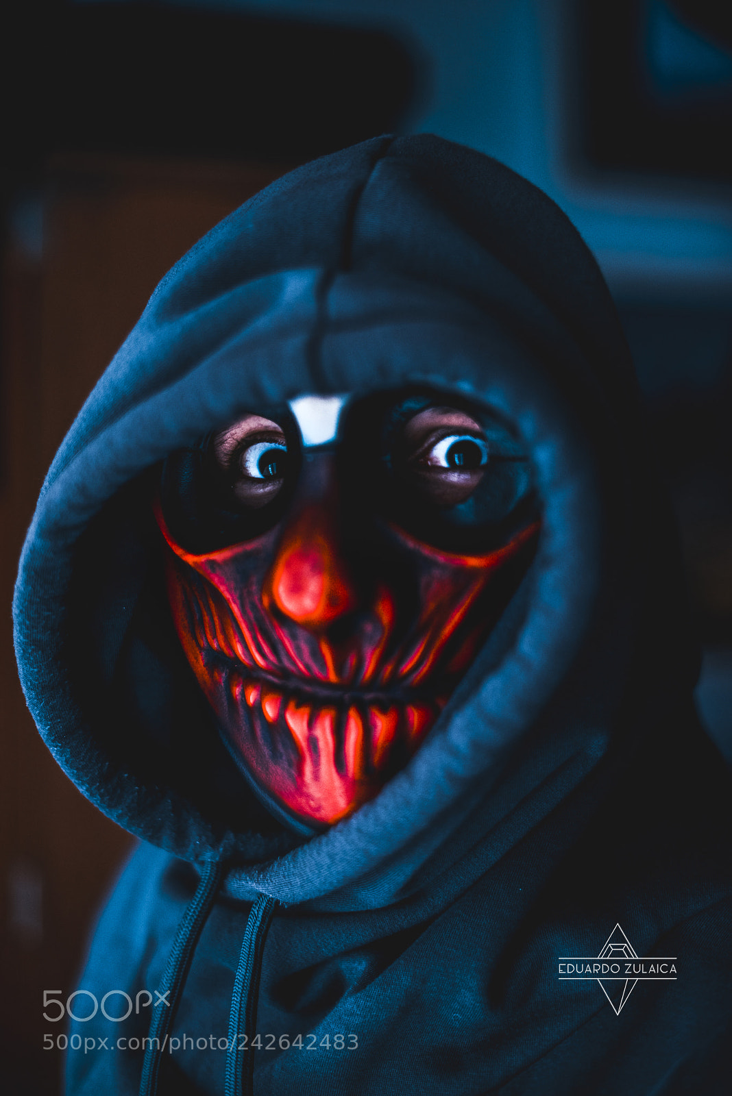 Nikon D800 sample photo. Payday mask - wolf photography